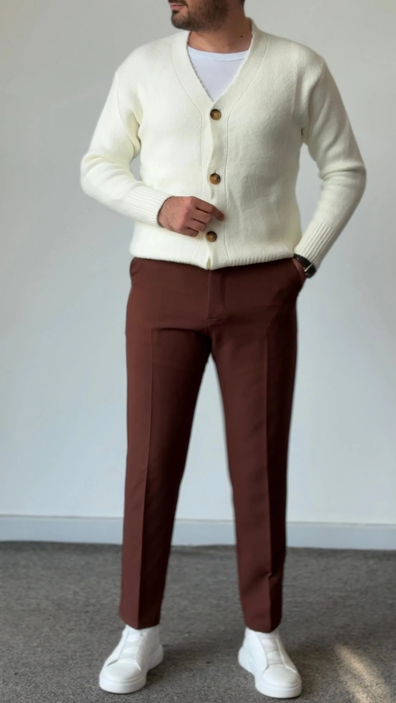 KOMBİN   Hırka+Pantolon(kemer hediyeli)