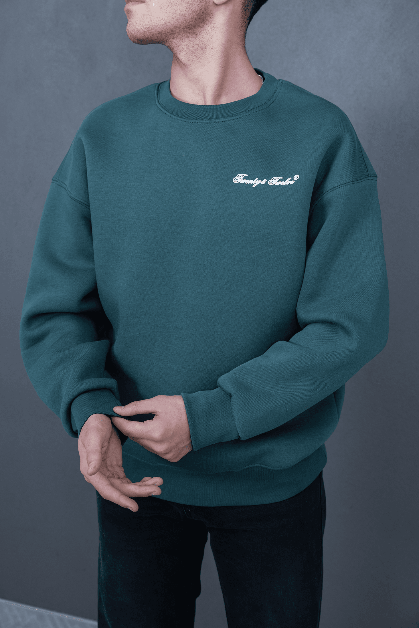 Premium Kumaş Gramajlı Nakış İşleme Sweatshirt