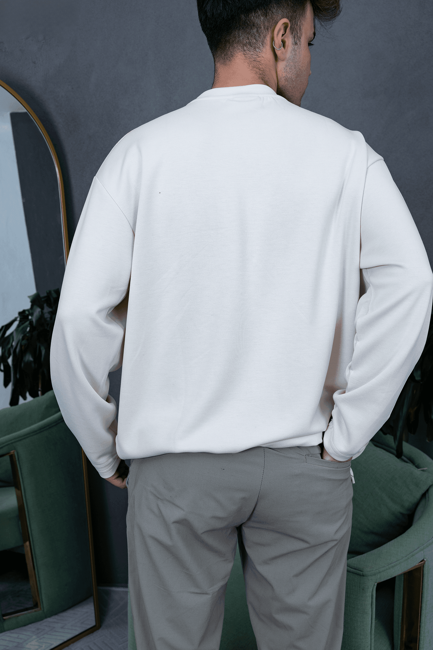 Premium Oysho Kumaş Sweatshirt