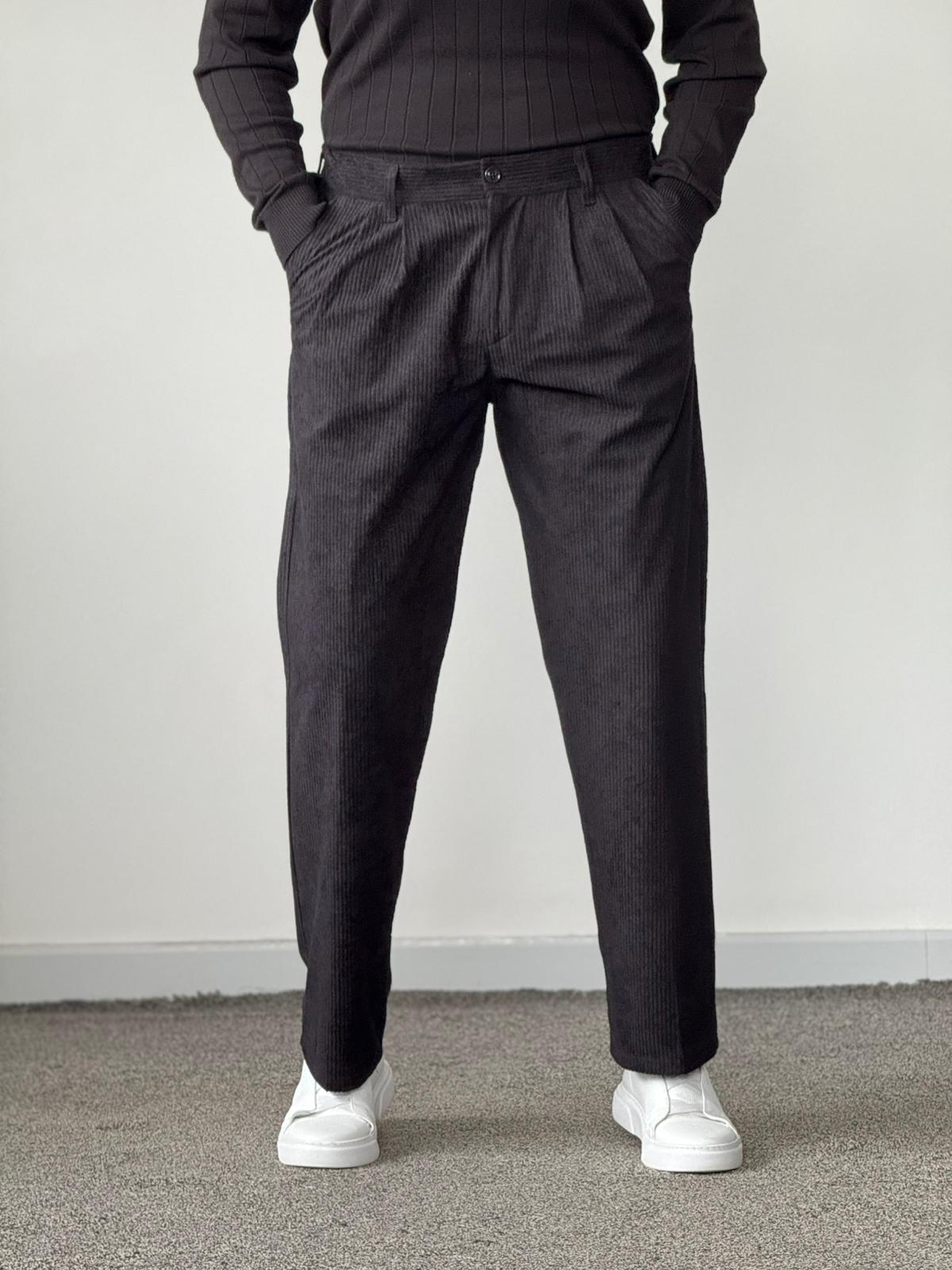 Premium Kalite Baggy Kadife Pantolon