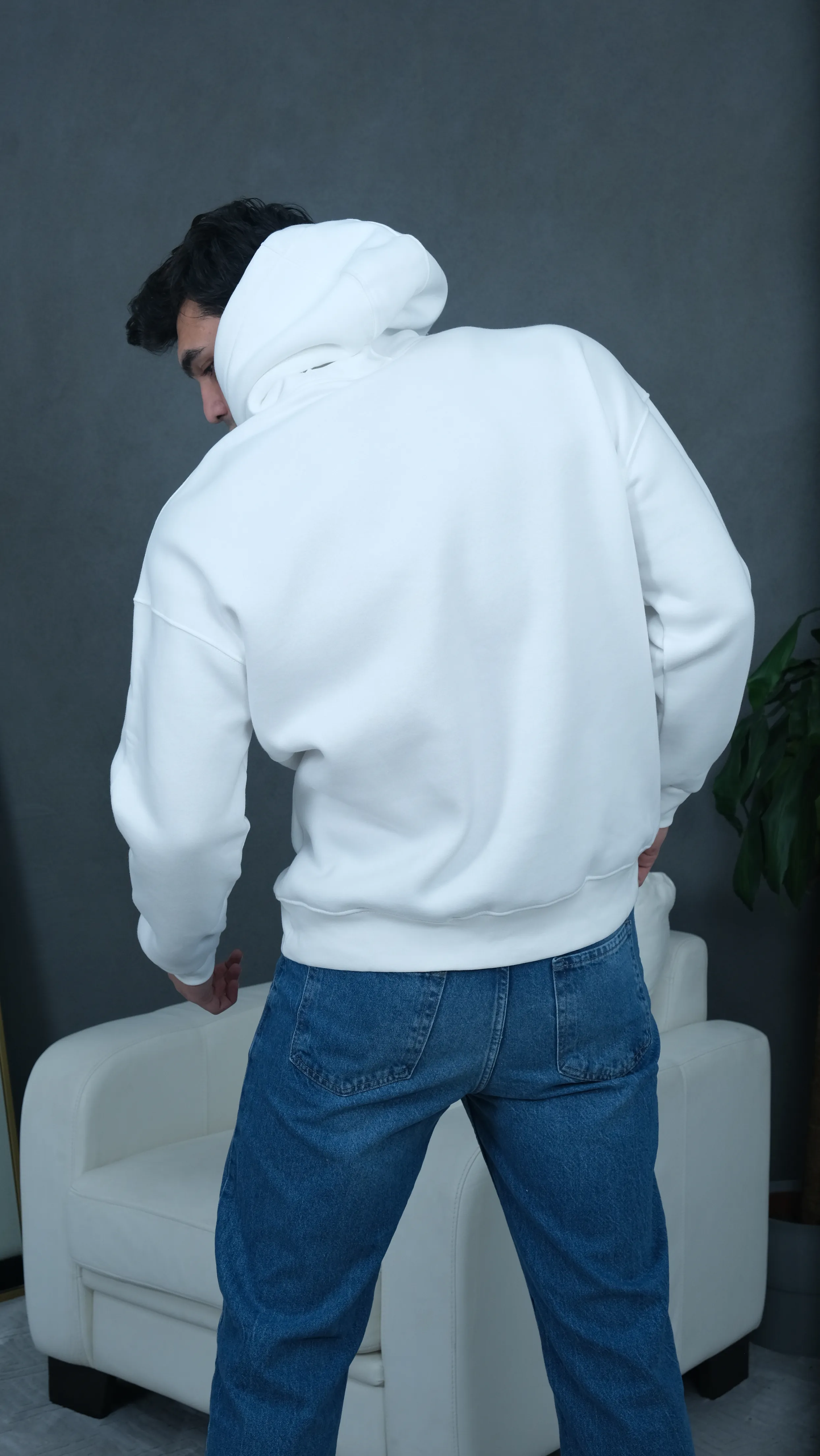 Üst Düzey Kalite 3 İplik Şardonlu Basic Sweat