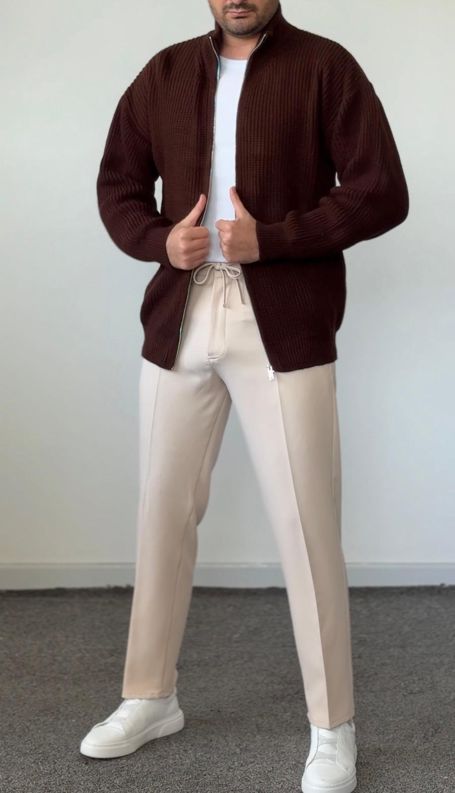 KOMBİN Hırka+Pantolon (Kemer Hediyeli)