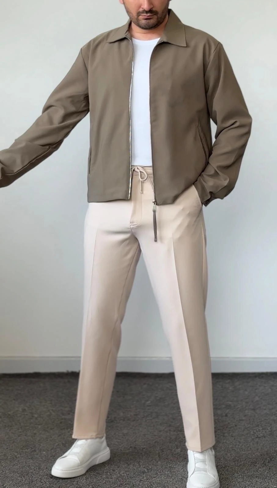 KOMBİN Ceket+Tişört+Pantolon 