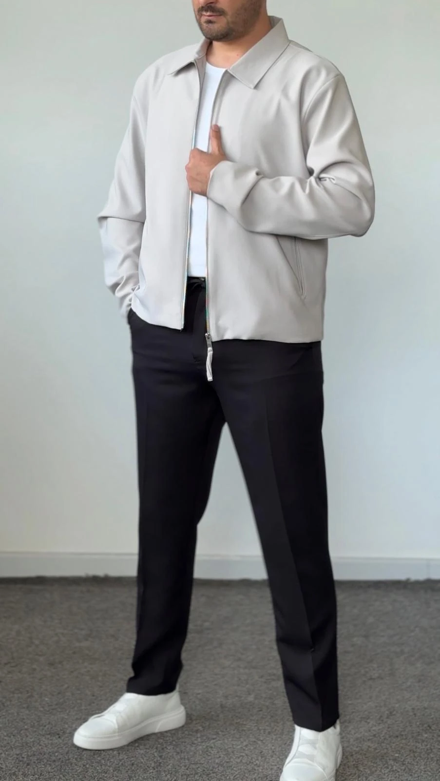 KOMBİN Ceket+Tişört+Pantolon 