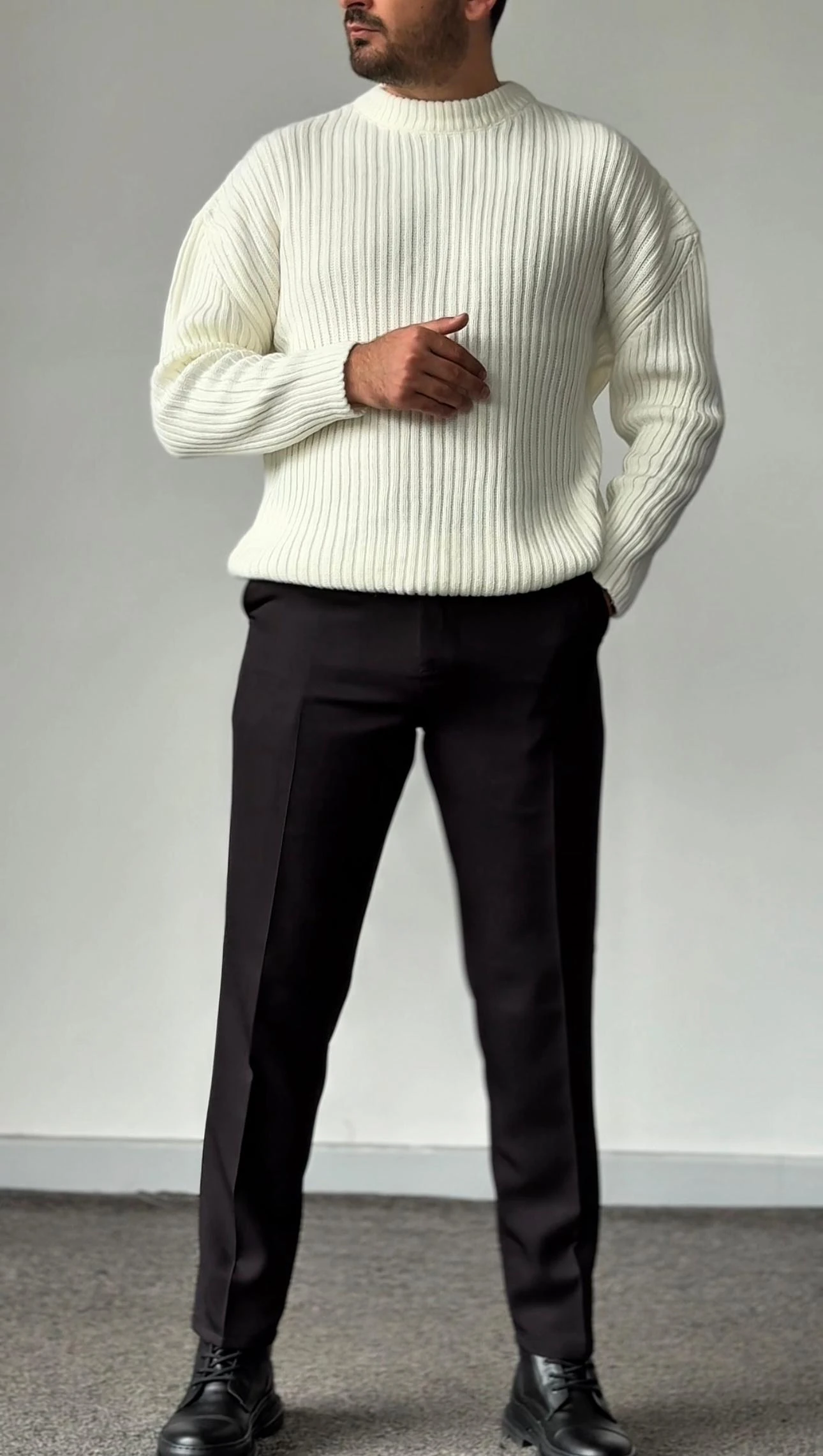 KOMBİN  Trıko+Pantolon (Kemer Hediyeli)