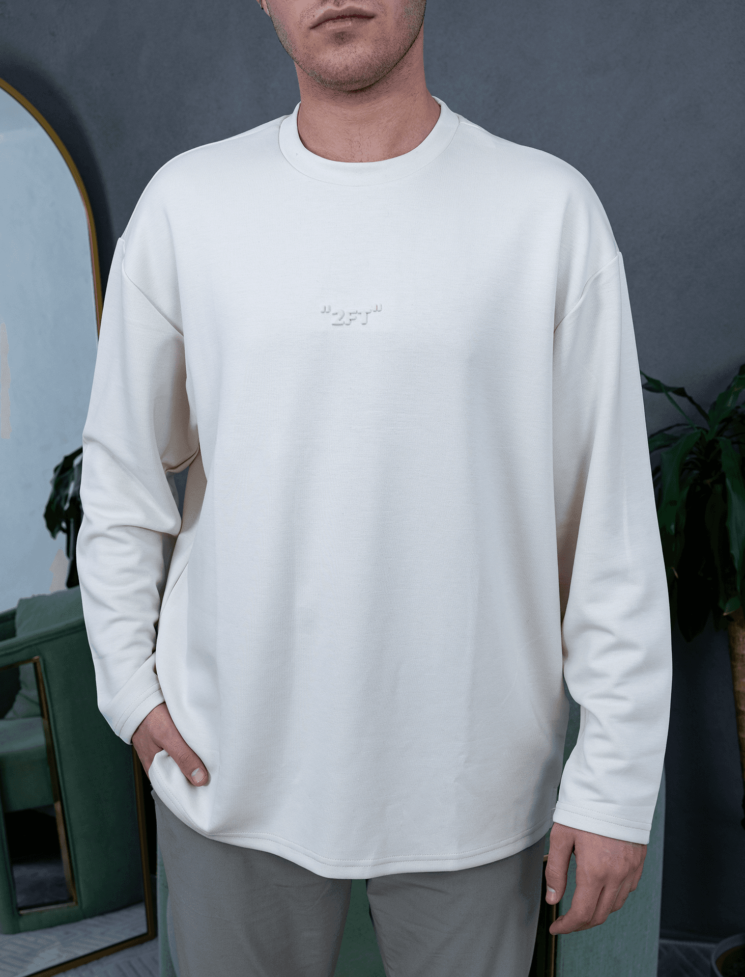 Premium Oysho Kumaş Sweatshirt