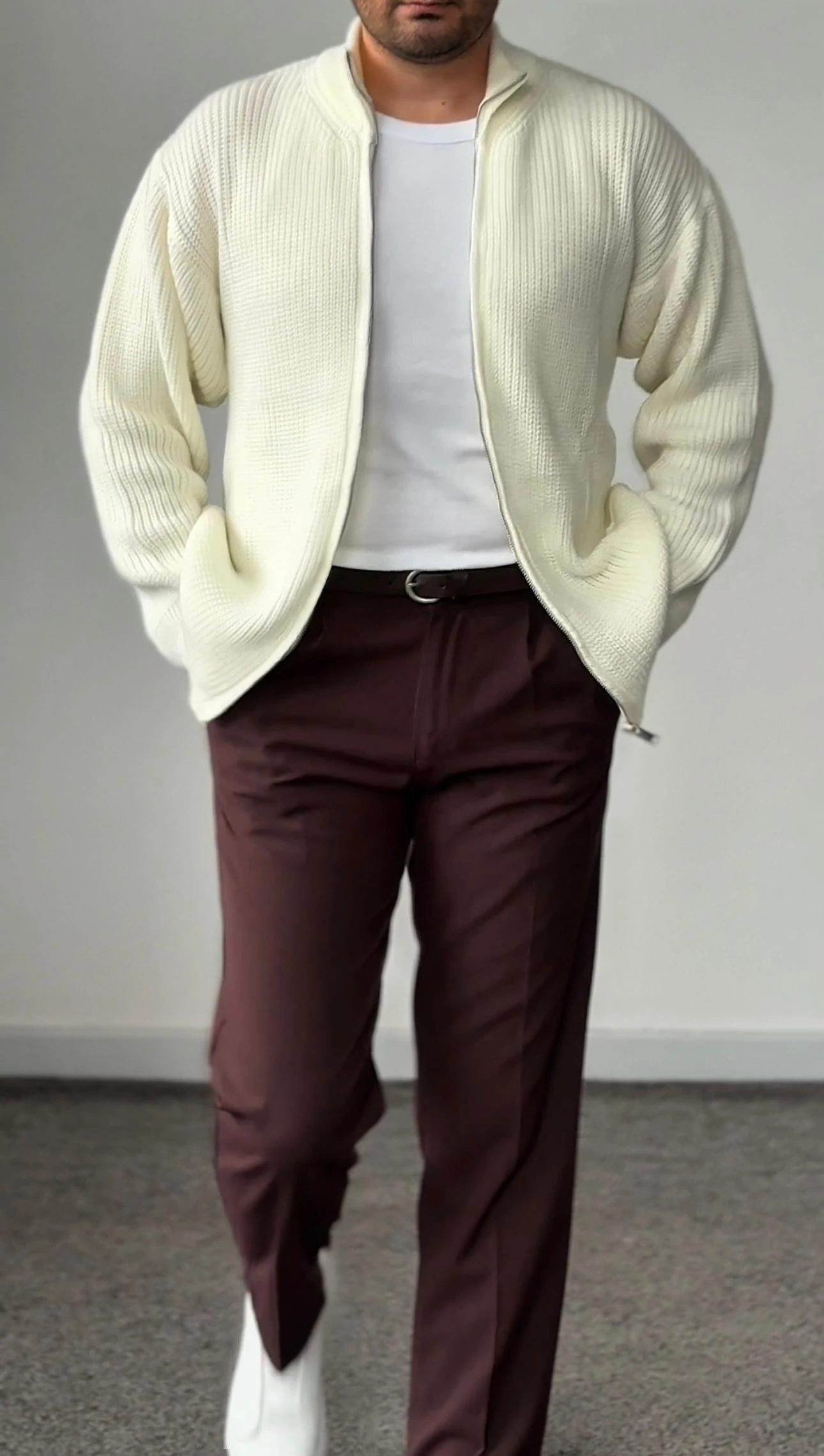 KOMBİN  Hırka+Pantolon (Kemer Hediyeli)