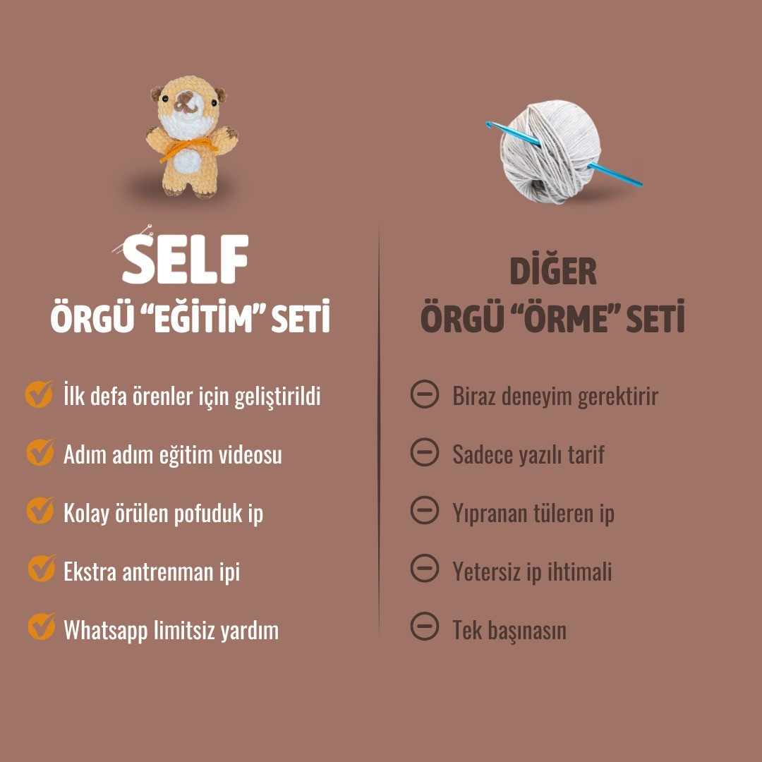Ayıberk Örgü Öğrenme Seti