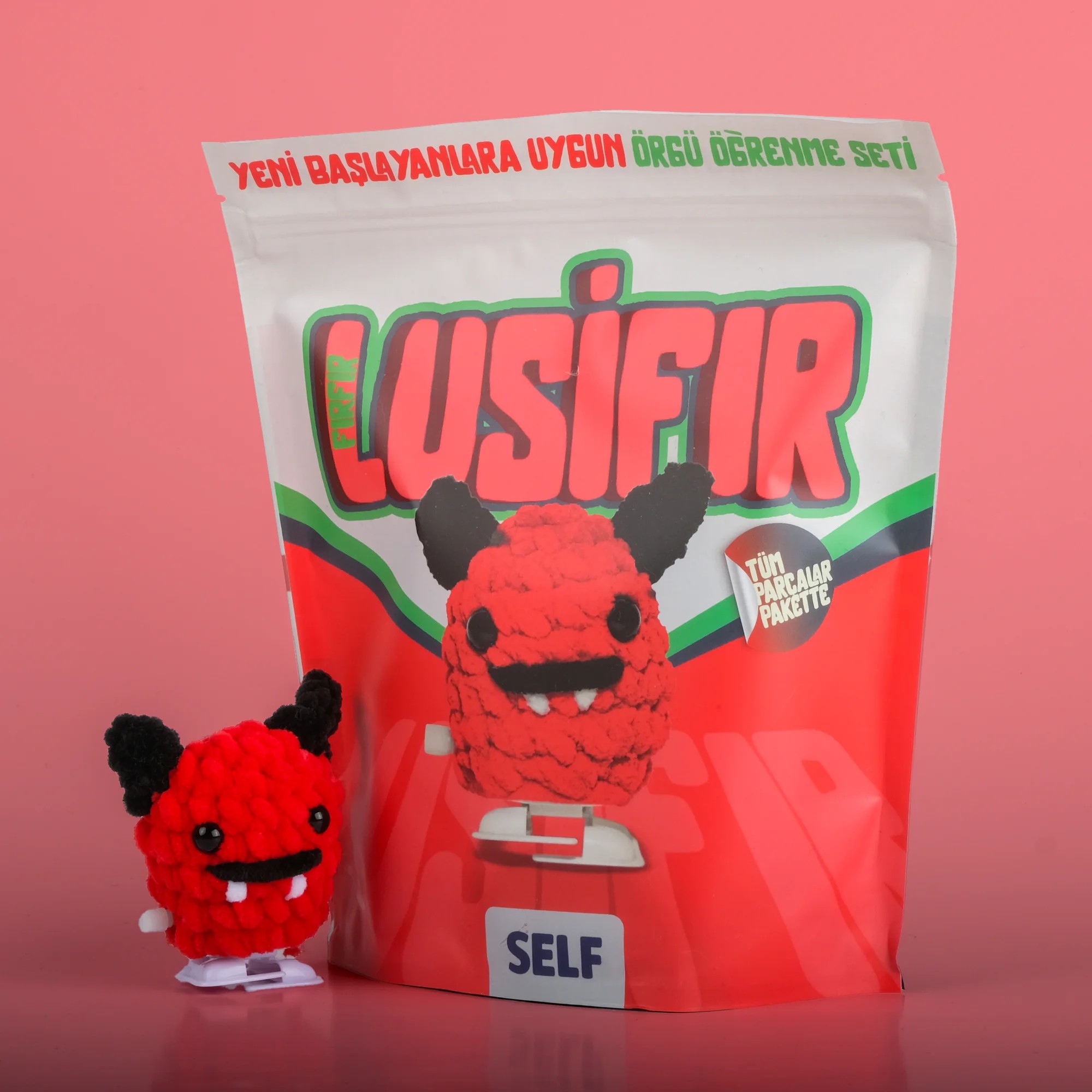 Fırfır Lusifır Örgü Öğrenme Seti