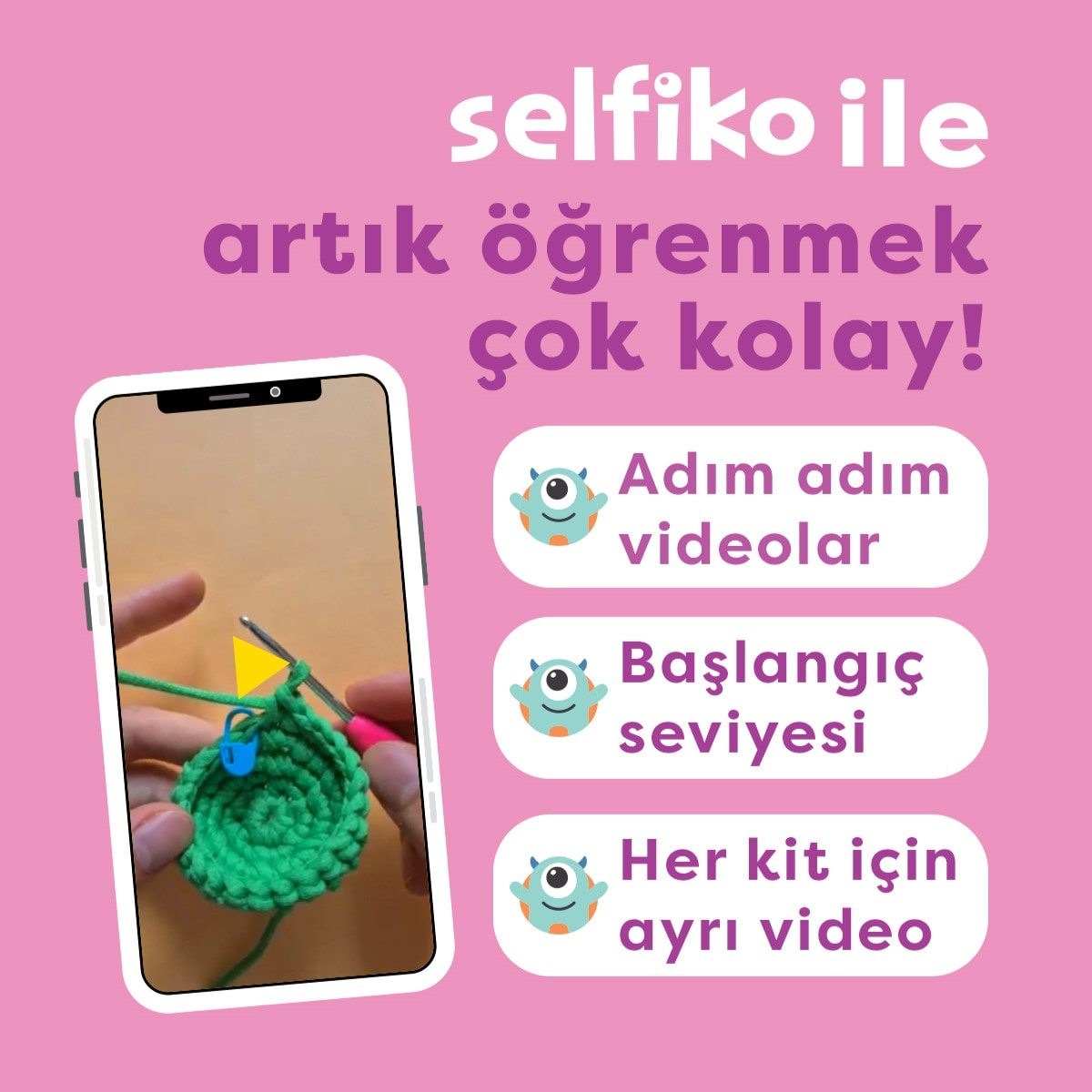 Kedoli Örgü Öğrenme Seti