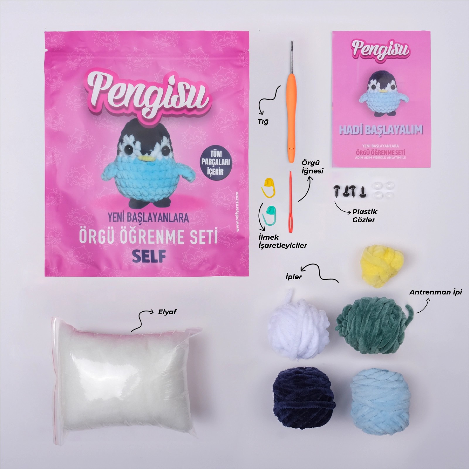 Pengisu Örgü Öğrenme Seti