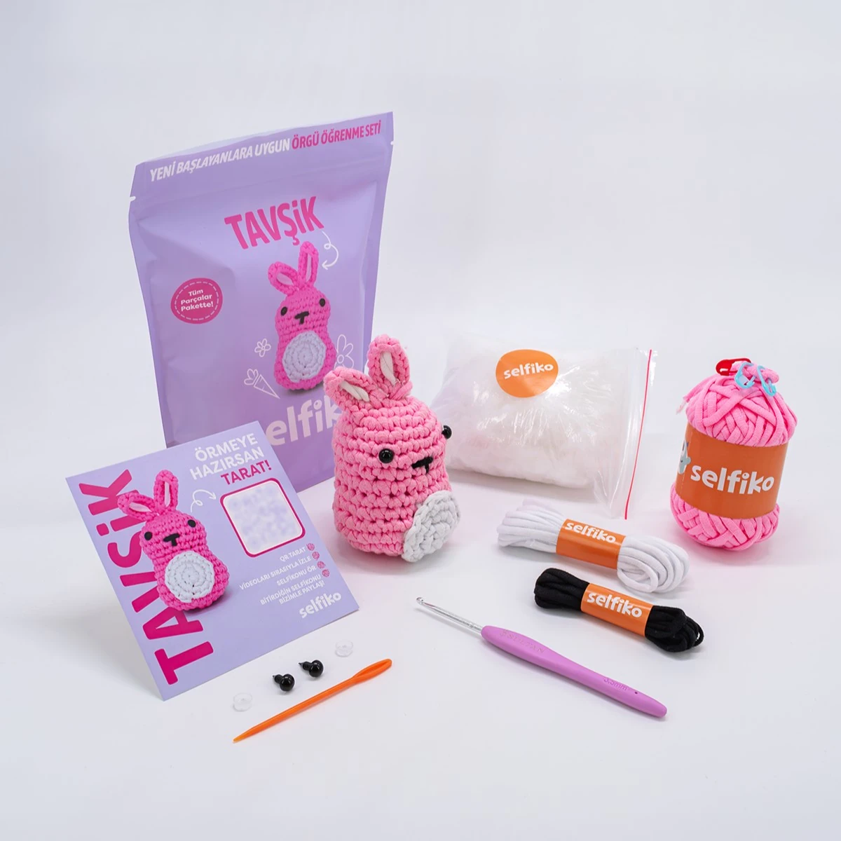 Tavşik Örgü Öğrenme Seti