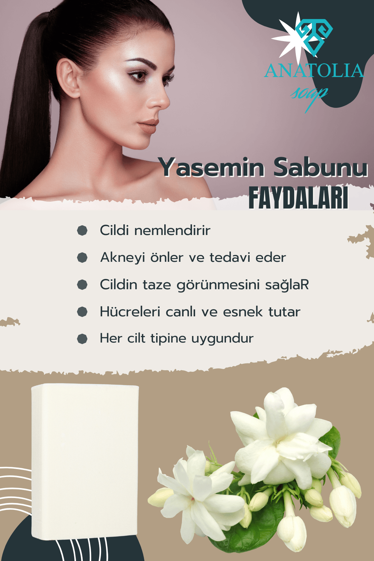 Artemis Kolesiyonu Yasemin Sabunu 100 GR