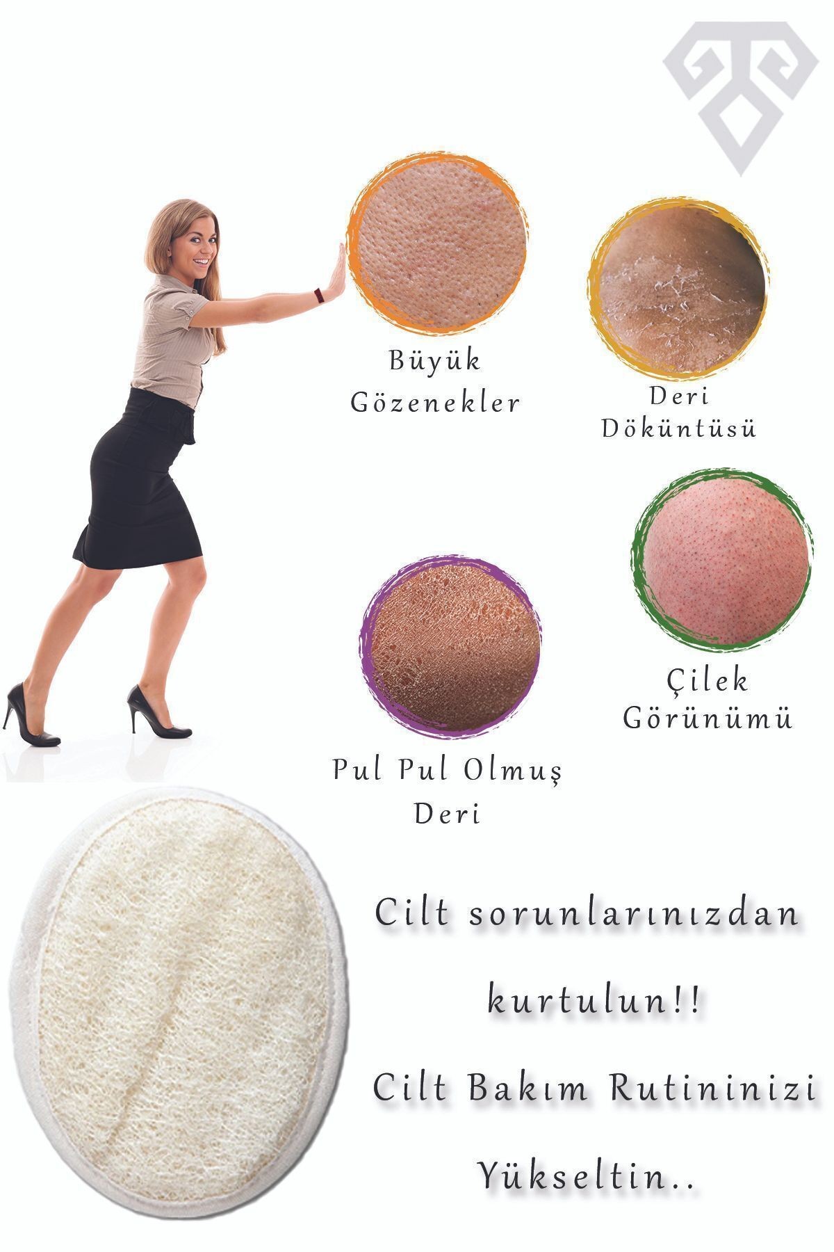 Doğal Kabak Lifi Kesesi