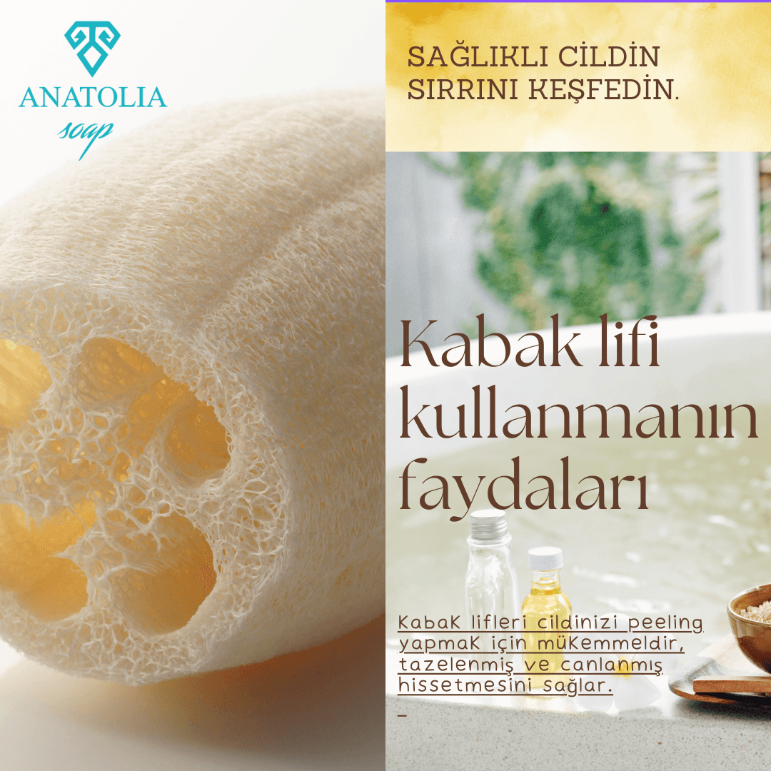 Ham Kabak 5cm - Doğal Kabak Lifi - Selülit, Batık, Peeling - Yüz Vücut Bulaşık Temizlik - Banyo Lifi - Organik