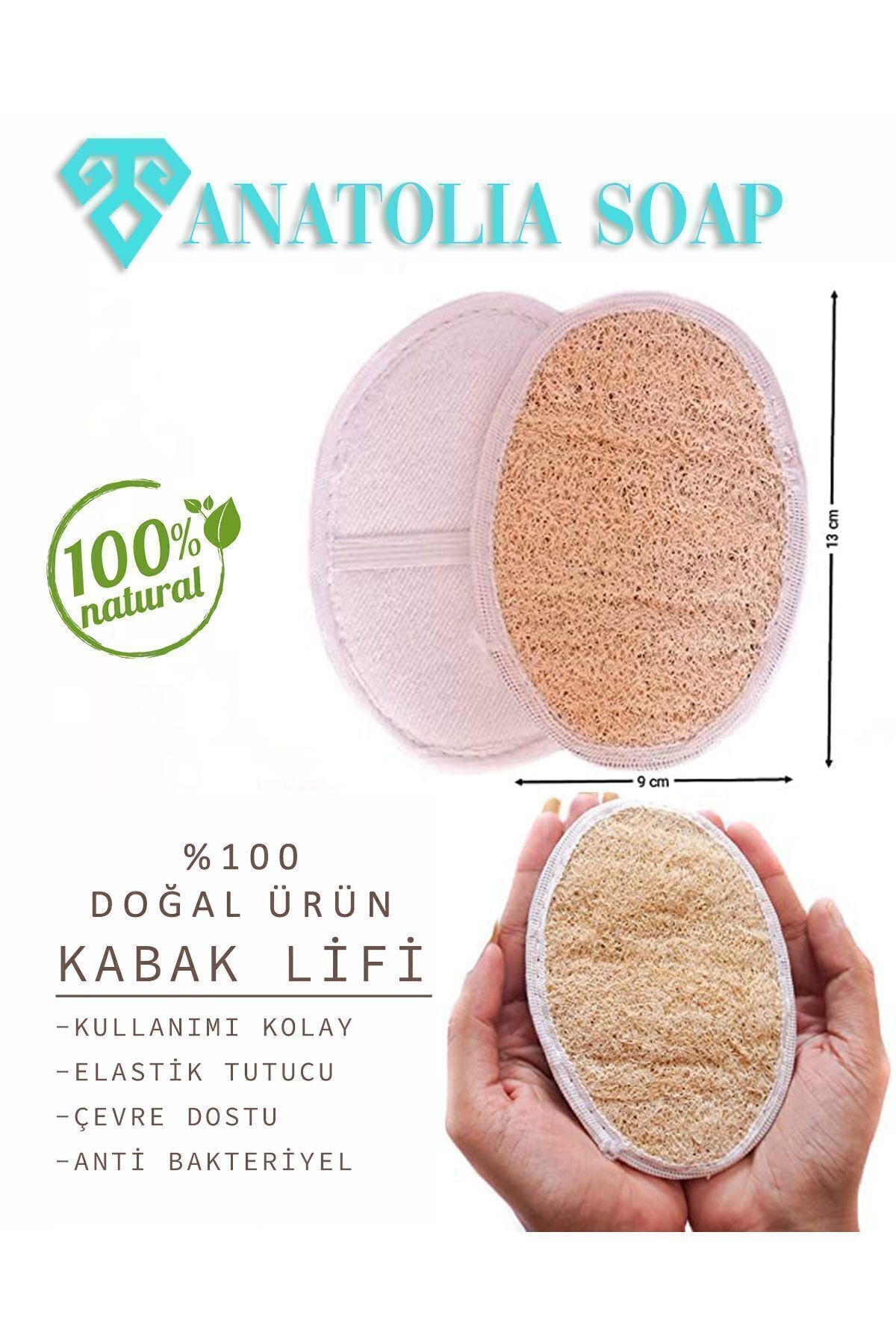 Doğal Kabak Lifi Kesesi
