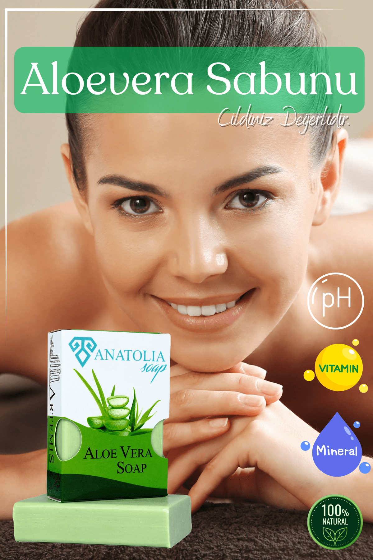 Artemis Kolesiyonu Aloe Vera Sabunu 100 GR