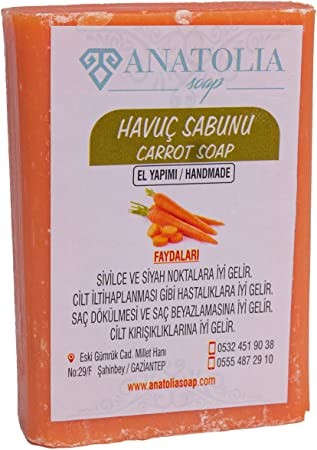 Artemis Kolesiyonu Havuç Sabunu 100 GR