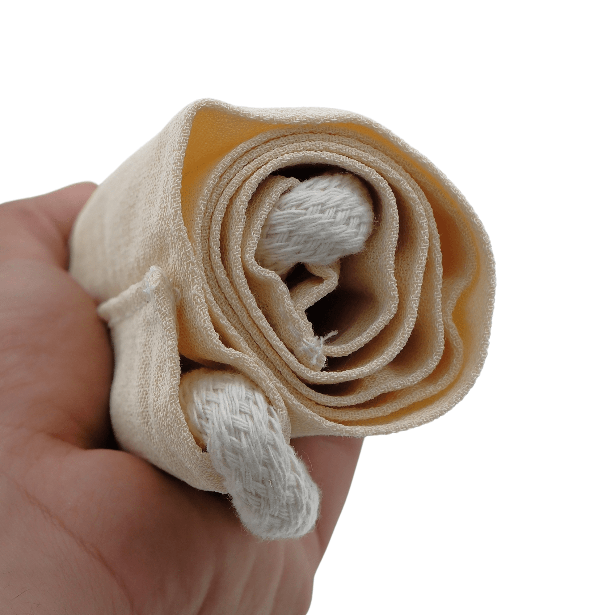  Beyaz Sırt Kesesi – İpli ve Peeling Etkili