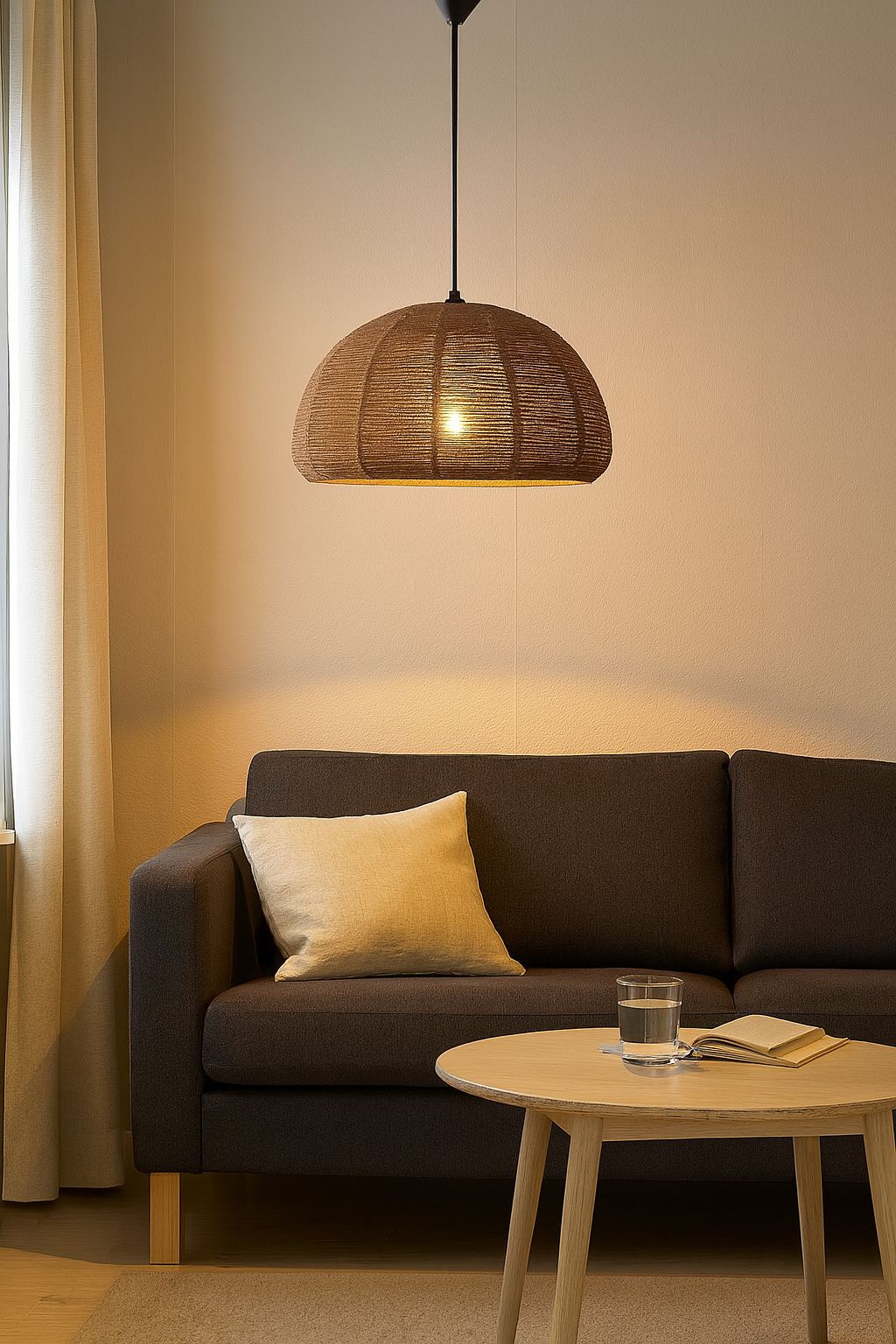 Dome Boho Kahverengi Avize