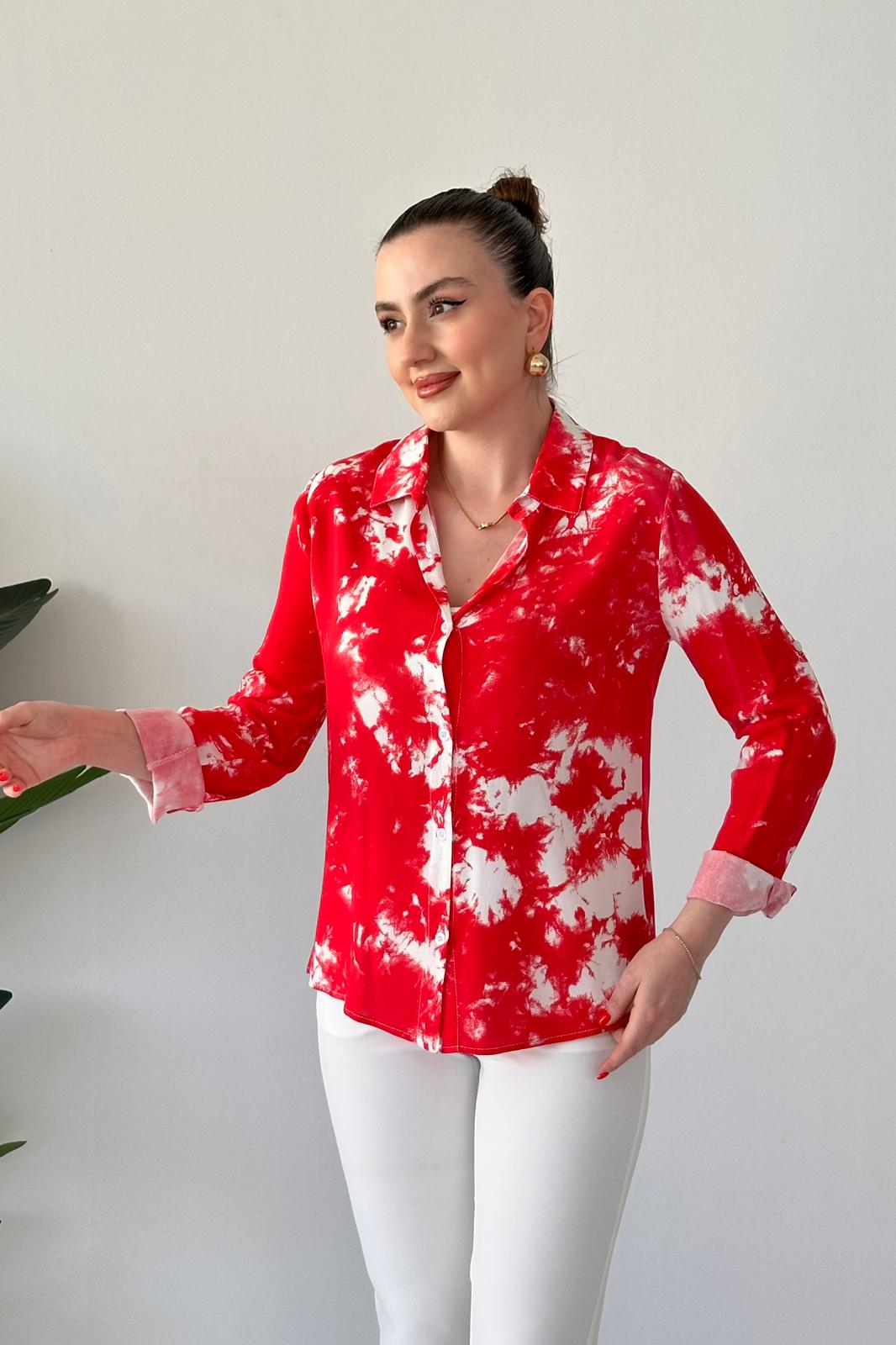 Batik Viskon Gömlek