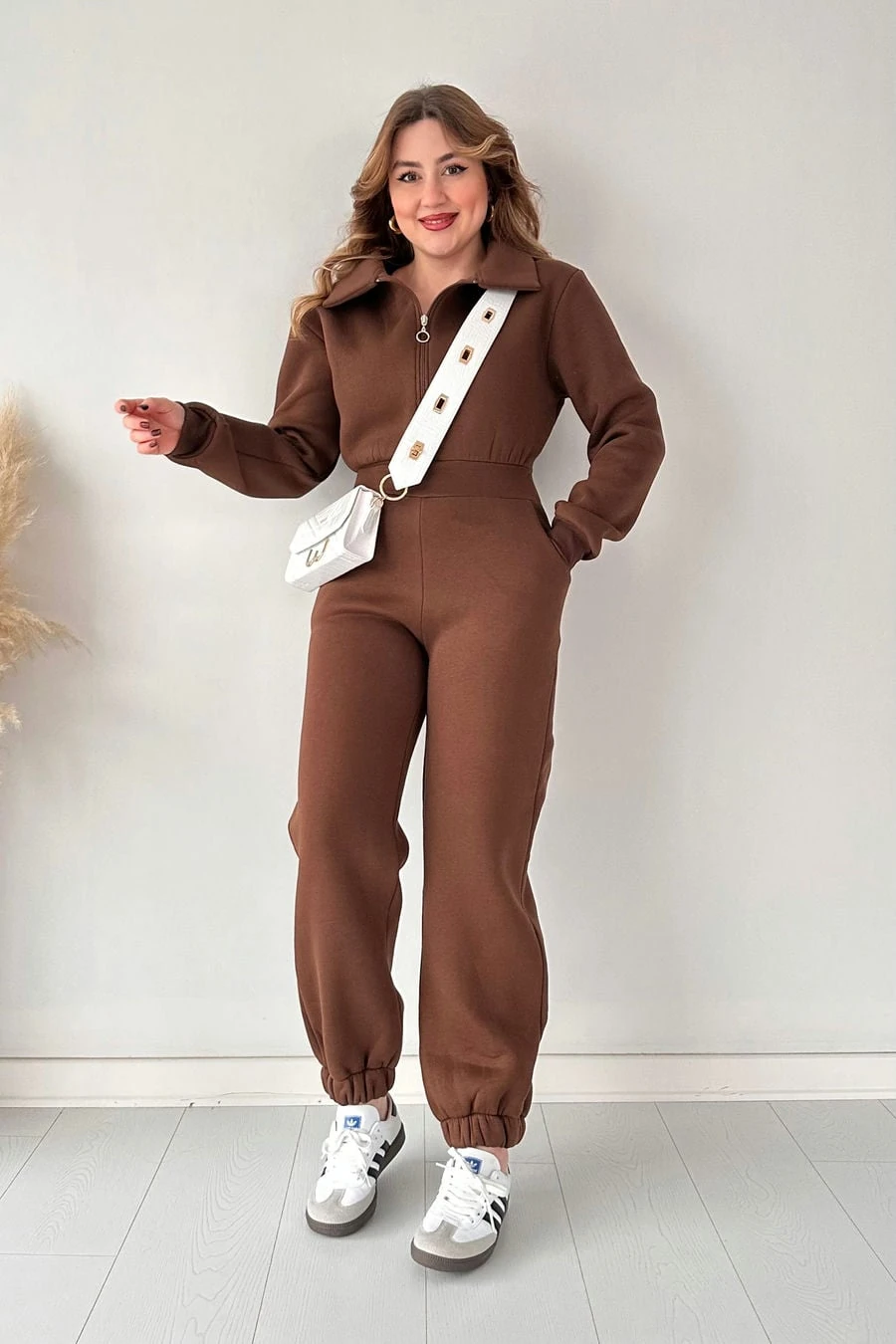 Üç İplik İçi Polar Tulum