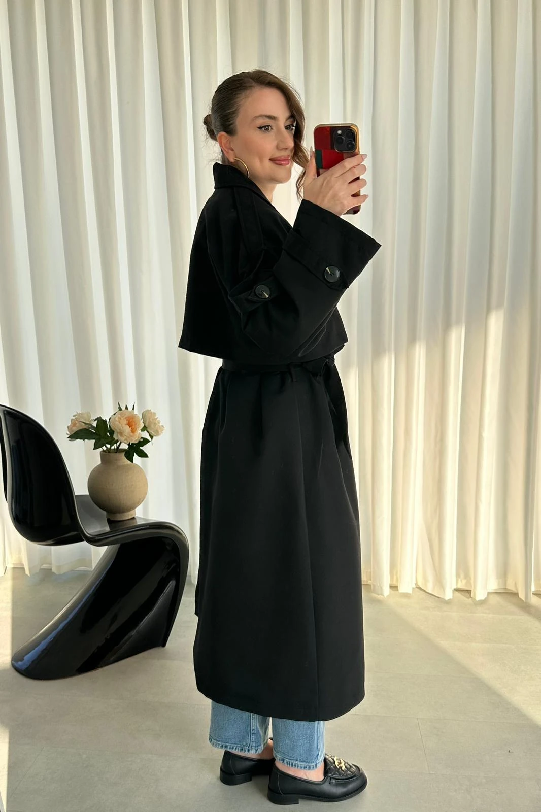 Premium Uzun Trençkot