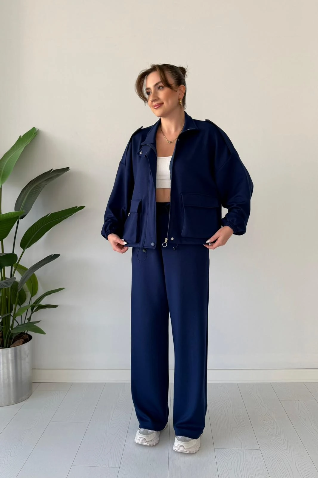 Cepli Ceket İkili Takım