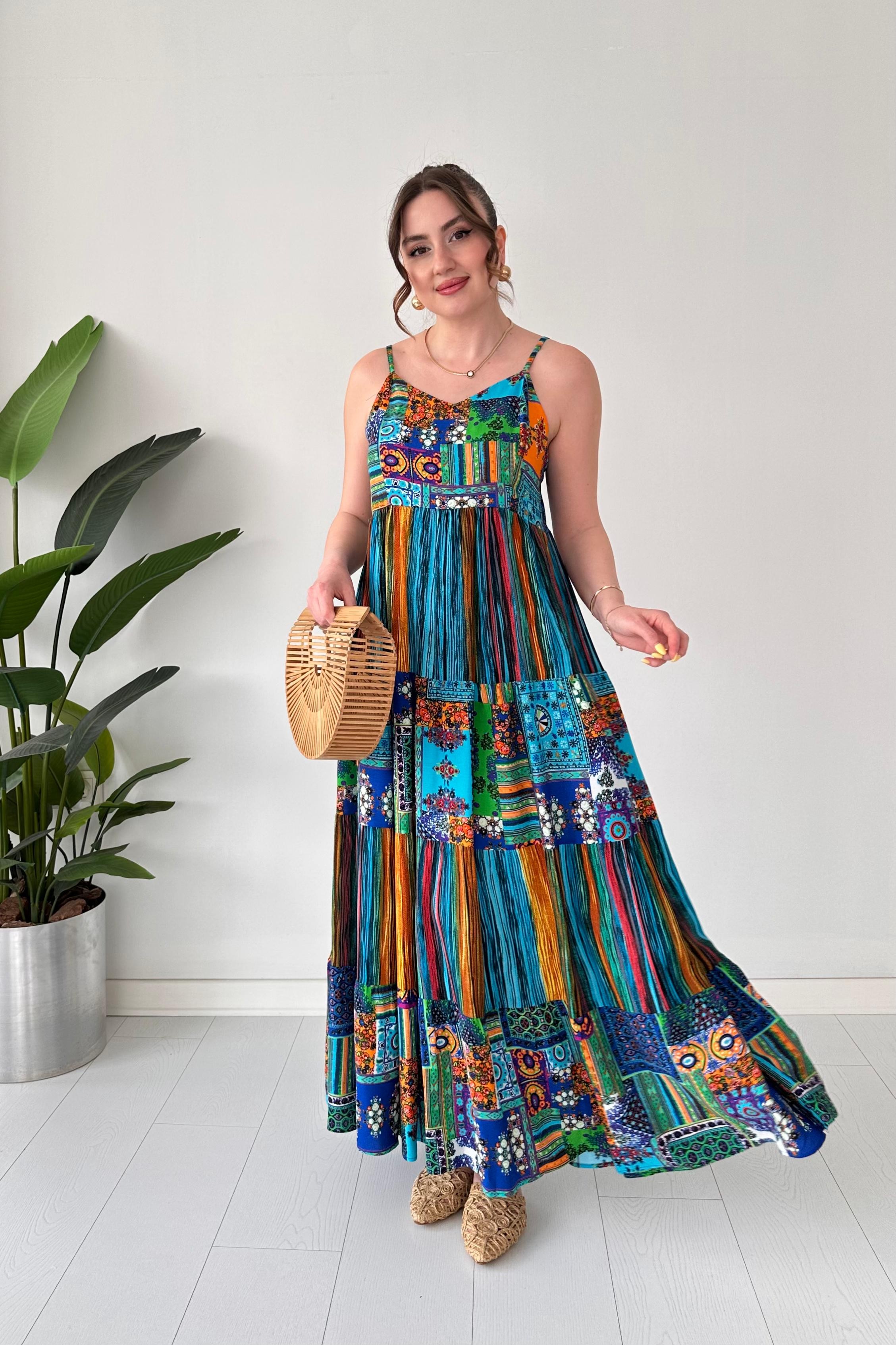 Askılı Gipsy Elbise