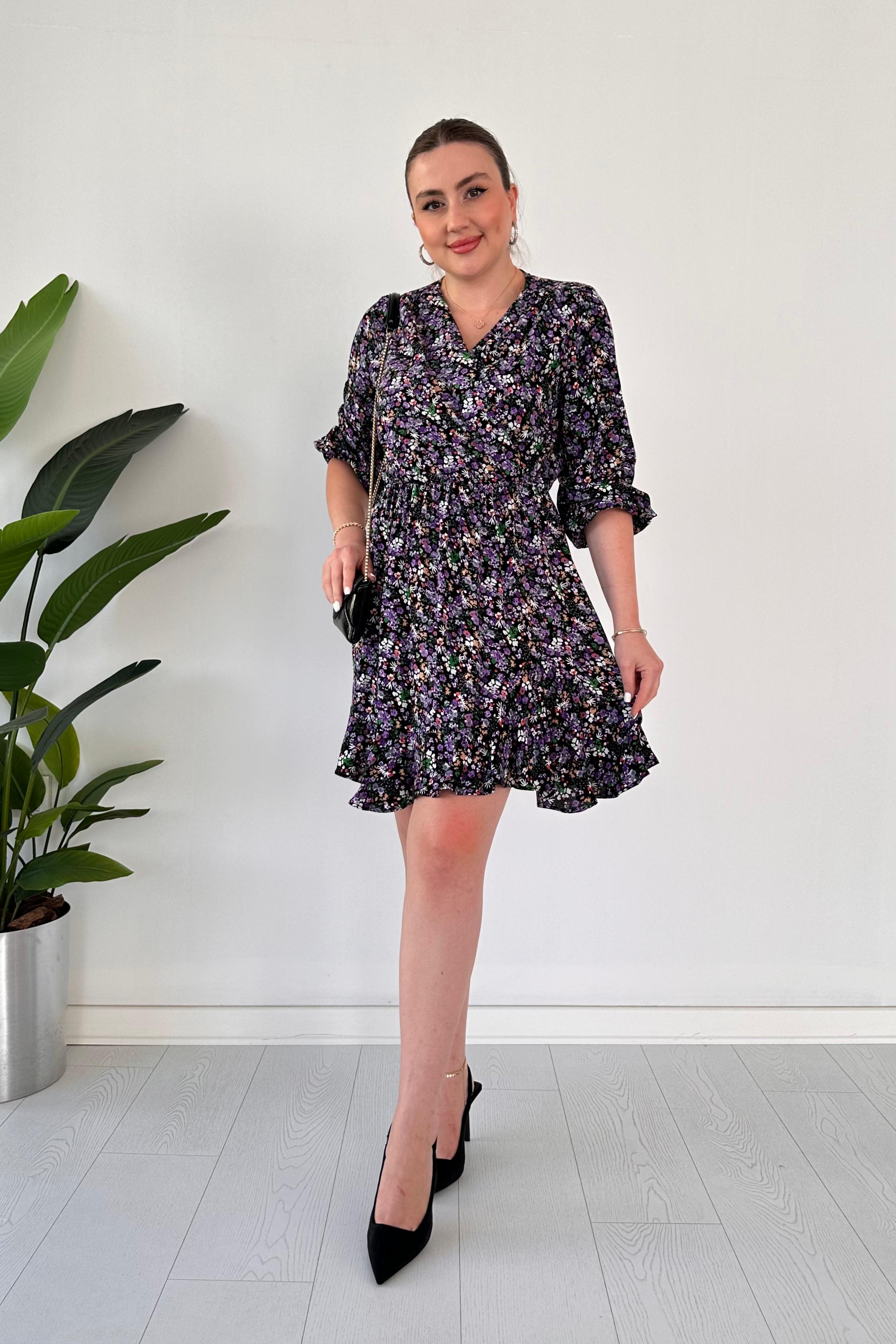 Çıtır Viskon Elbise