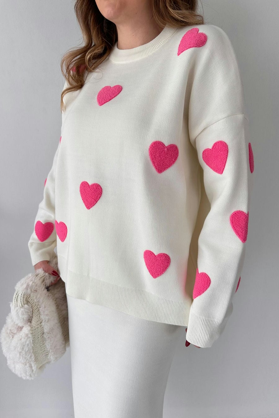 Kalpli Etekli Triko Takım