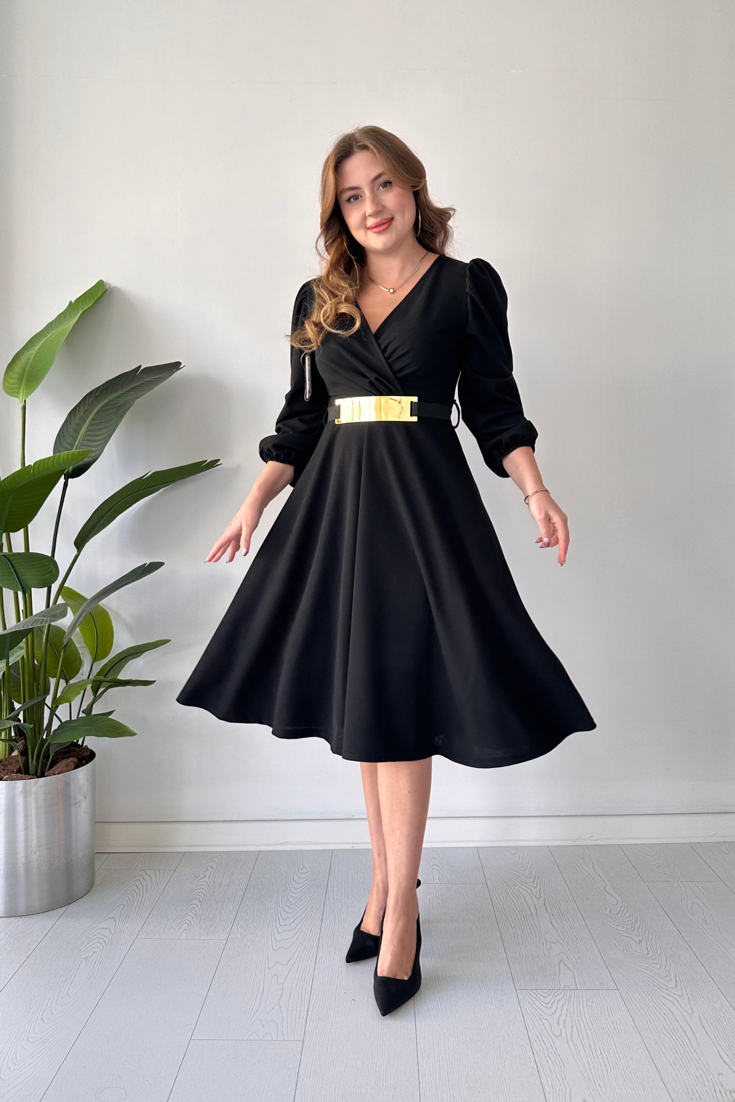 Ayna Kemer kloş Elbise