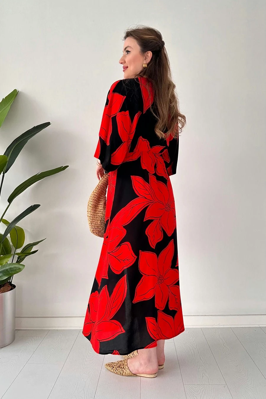 Lilyum Yarasa Elbise