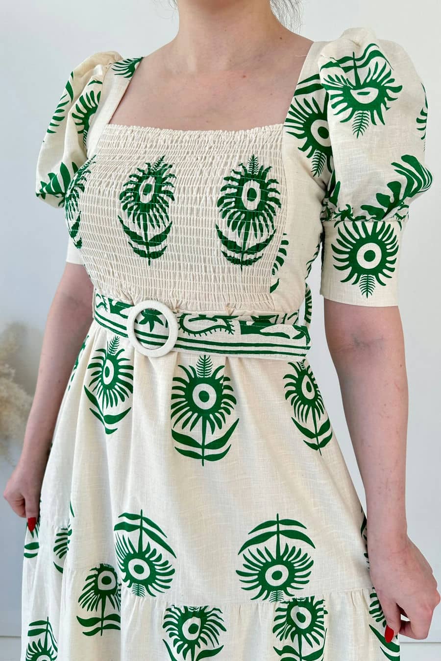 Çiçek Gipeli Elbise