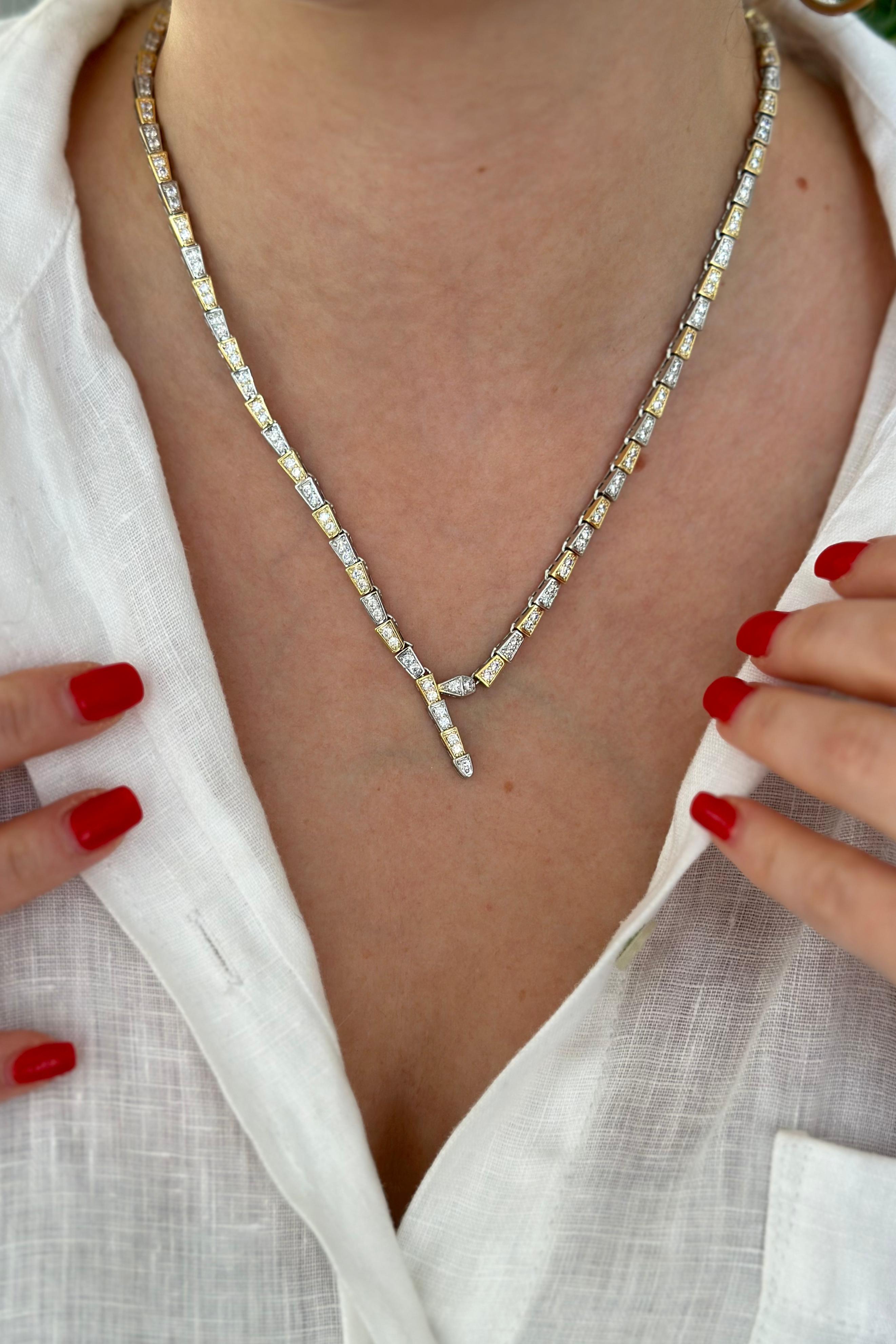 Özel Seri Serpenti Kolye