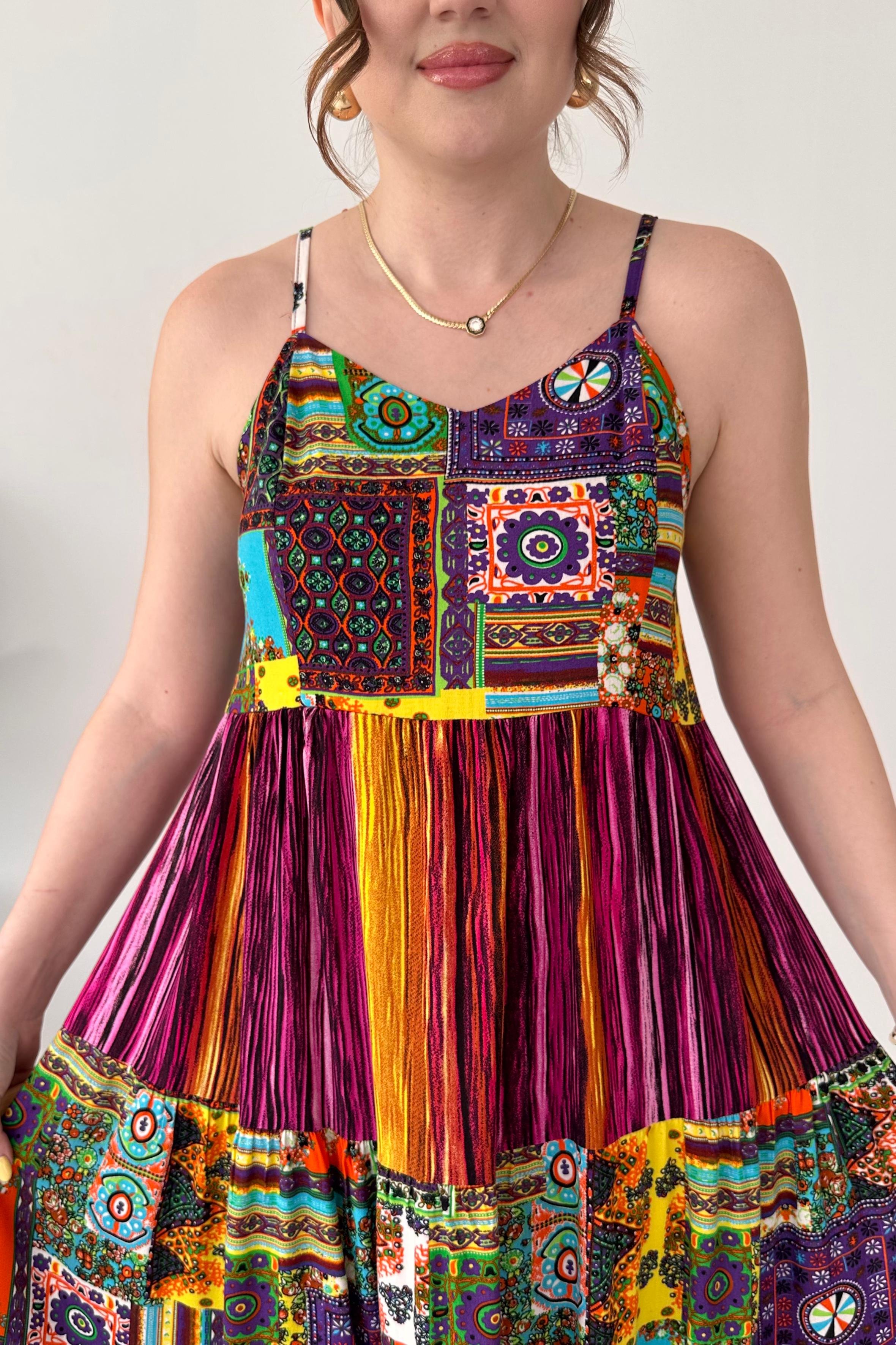 Askılı Gipsy Elbise