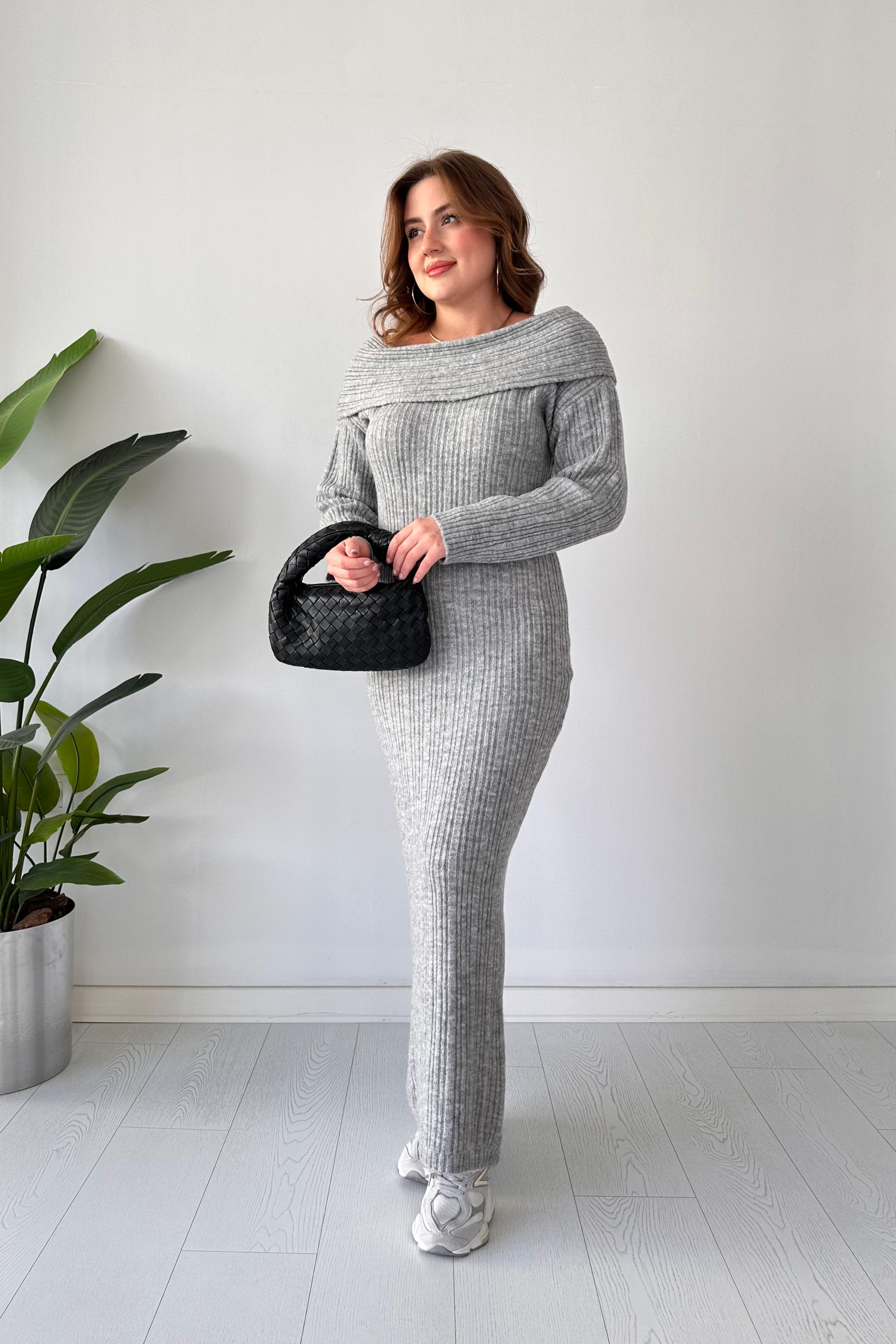 Madonna Yumoş Triko Elbise