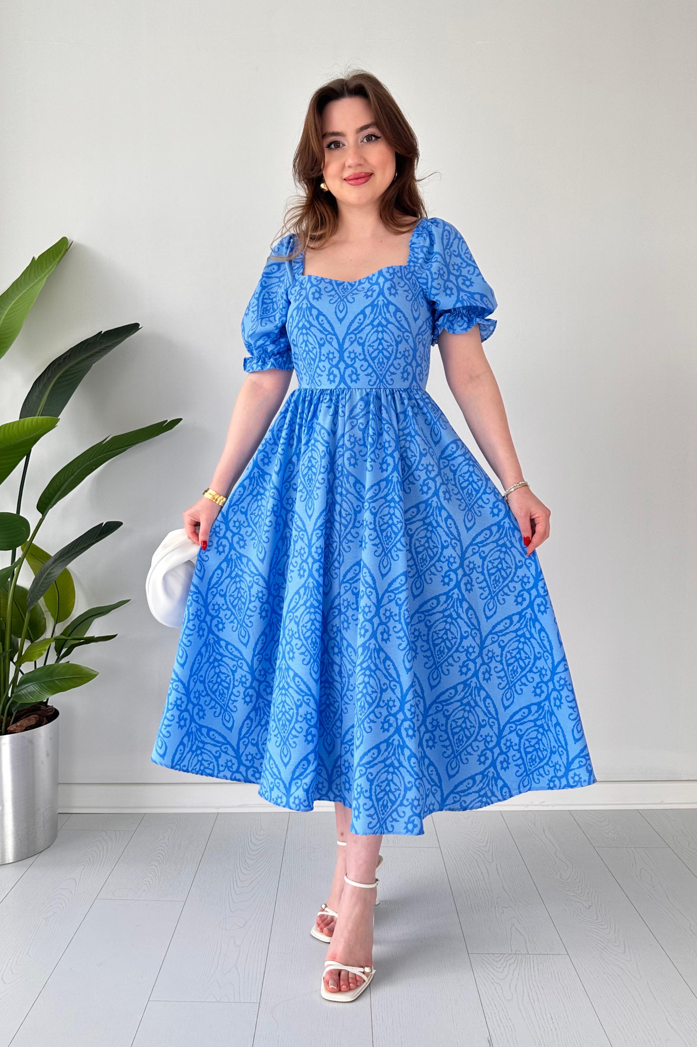 Prenses Poplin Elbise
