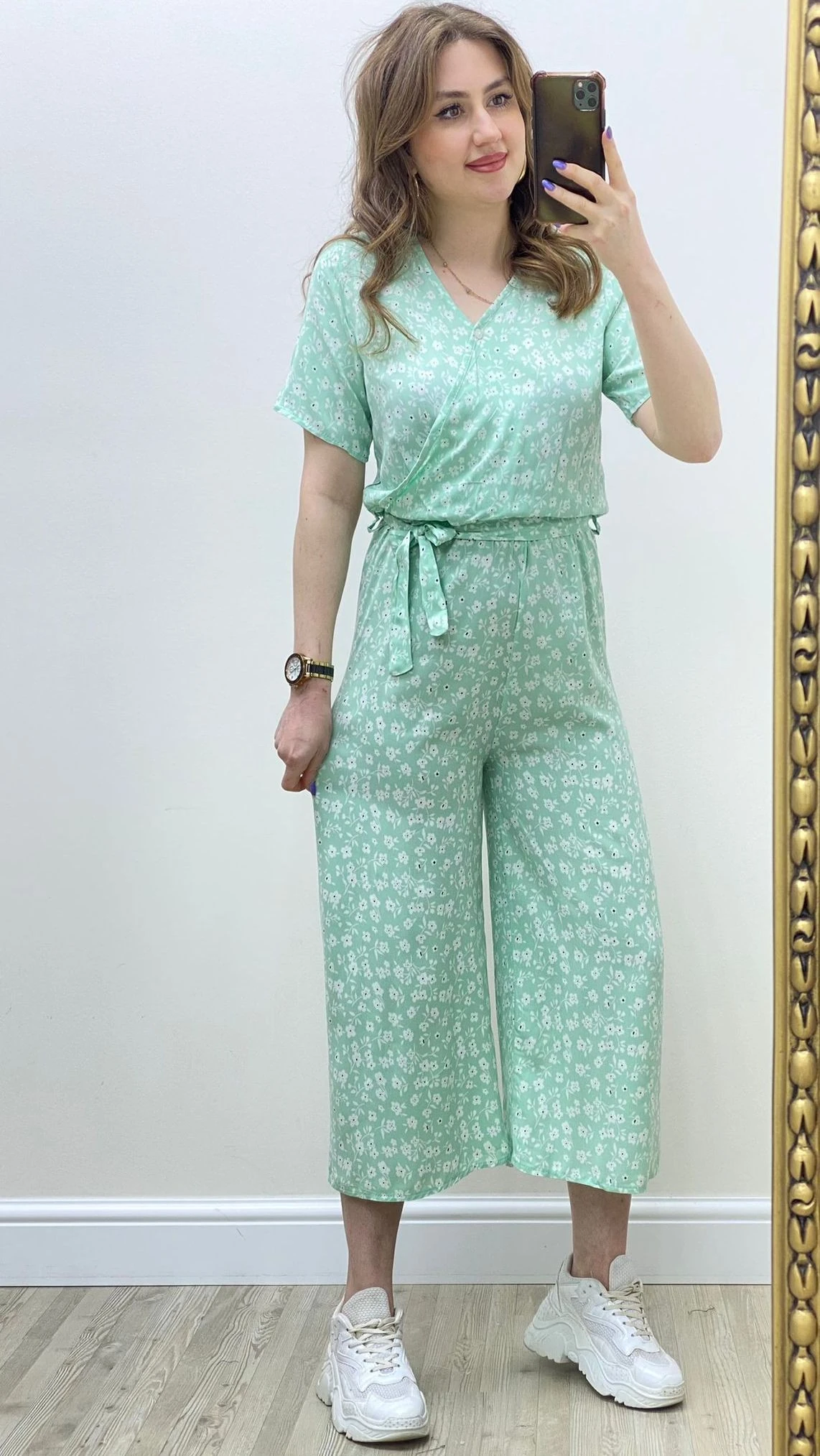 Kruvaze Bahar Viskon Tulum Mint