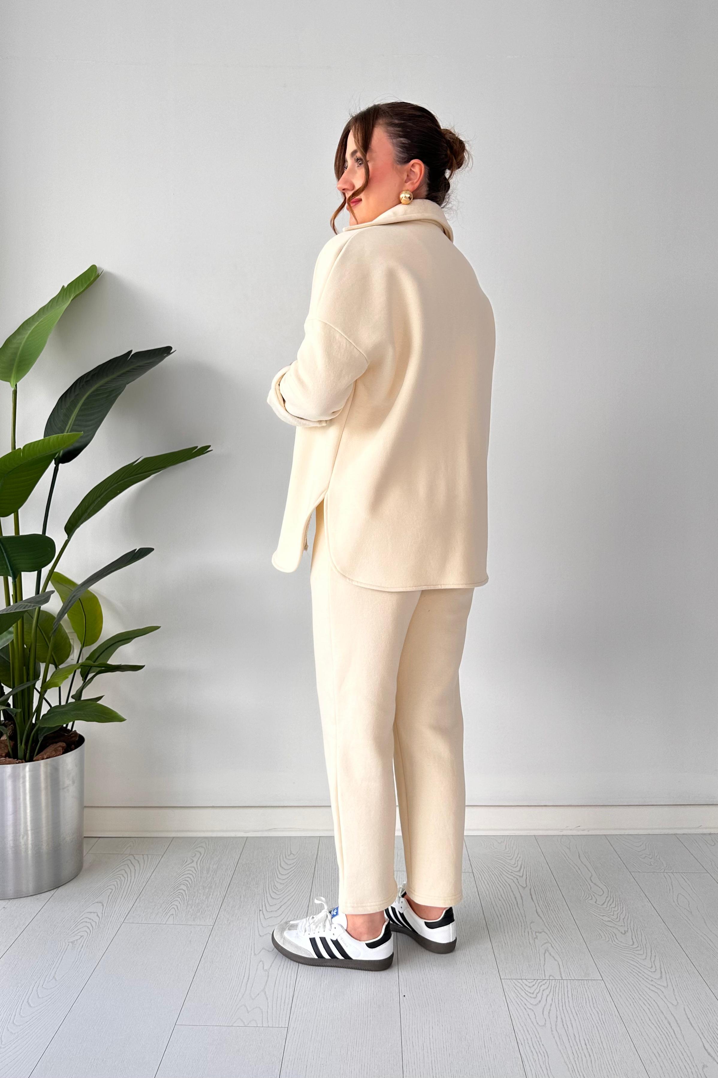 Polarlı Gömlekli İkili Takım