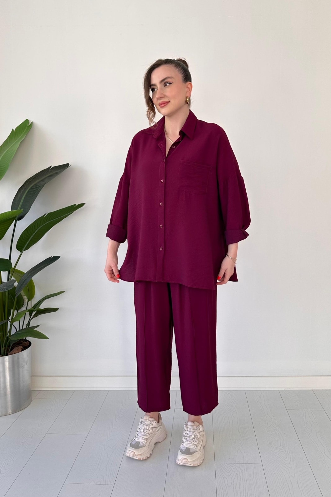 Gömlekli Modal Takım