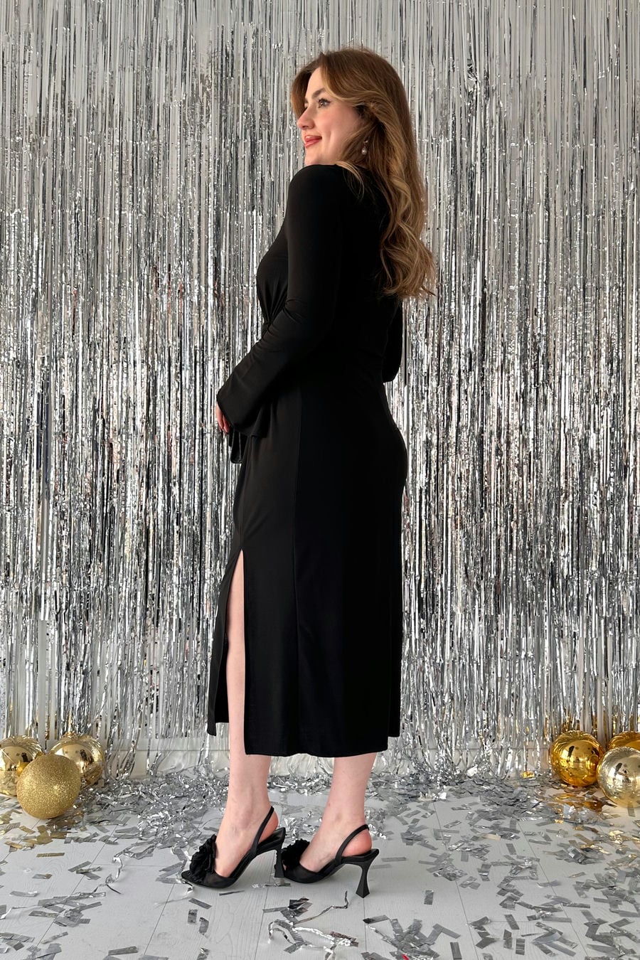 Düğümlü Buzy Elbise