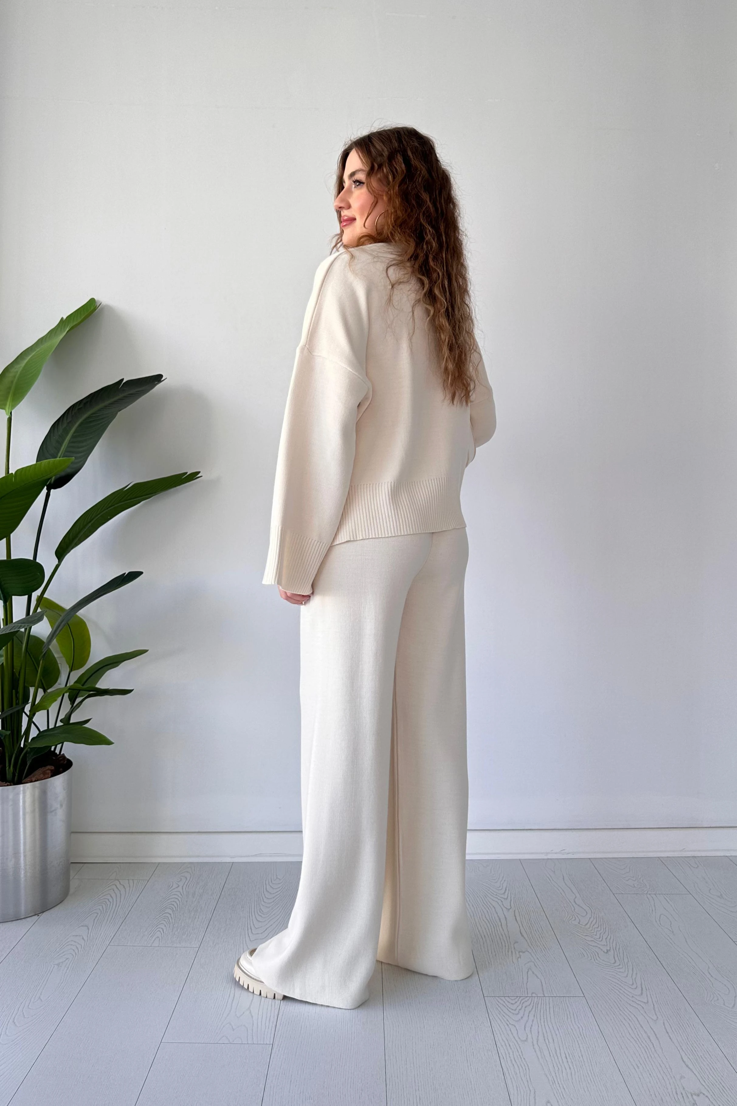 Taşlı Triko Takım