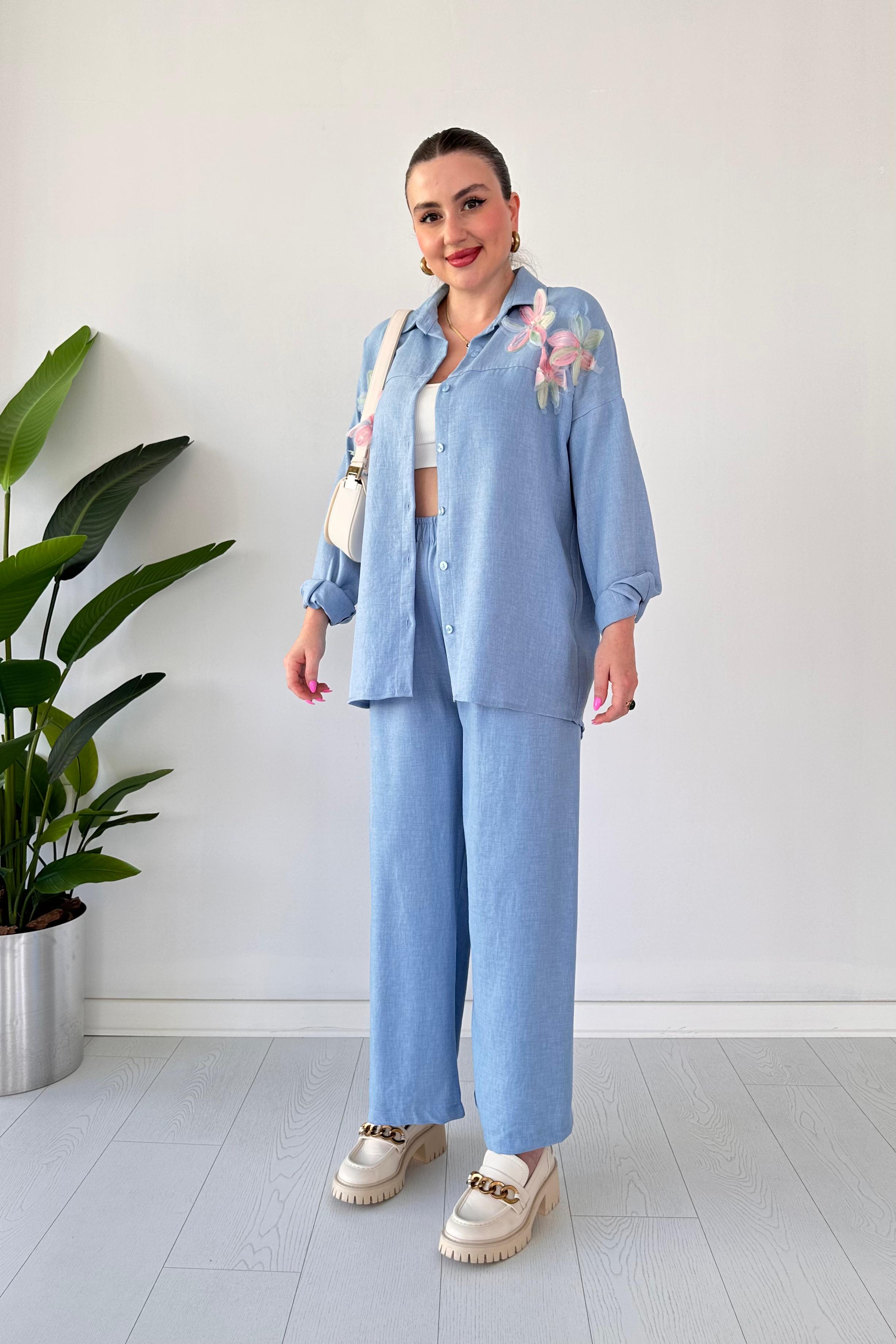 Flower Keten İkili Takım