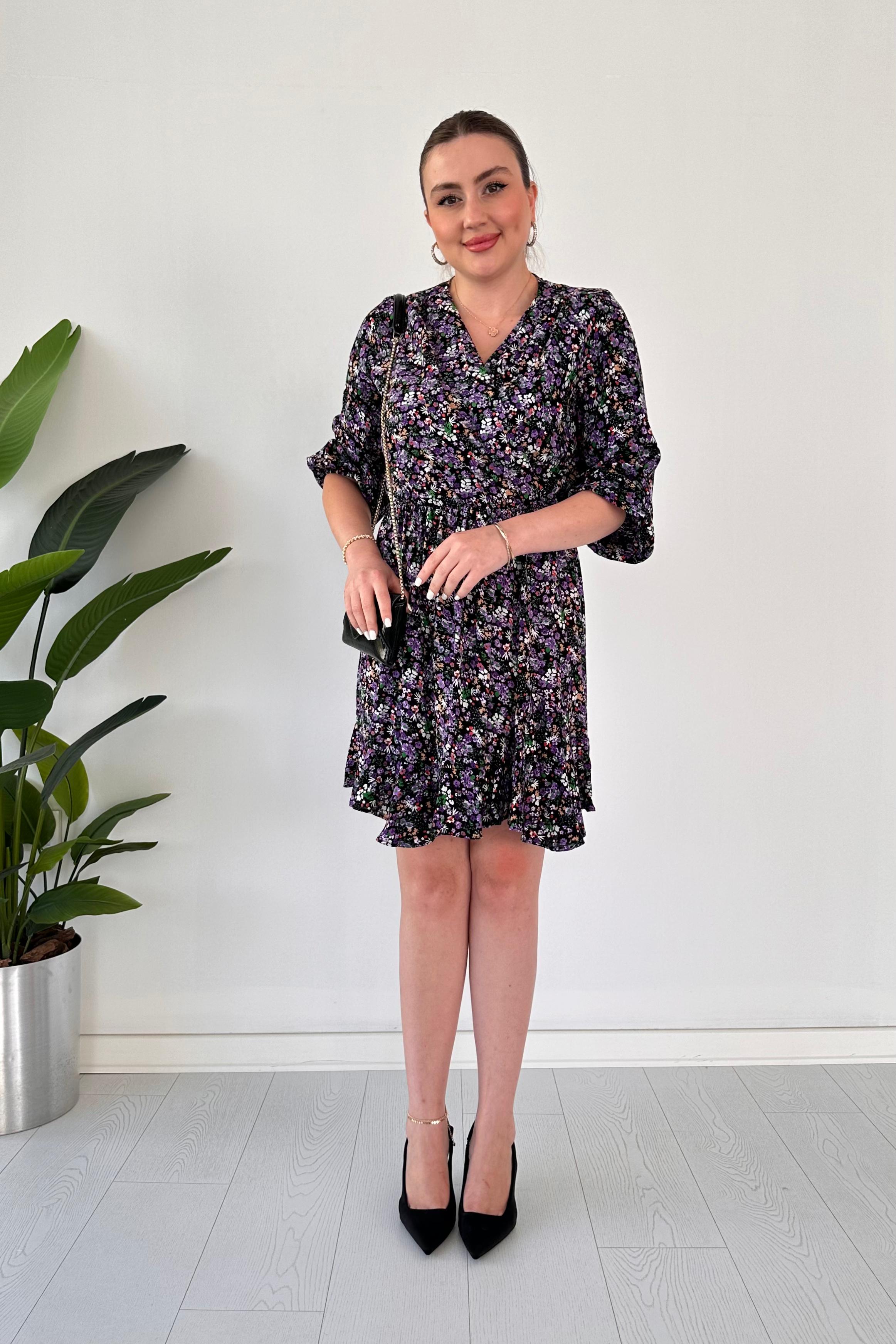 Çıtır Viskon Elbise