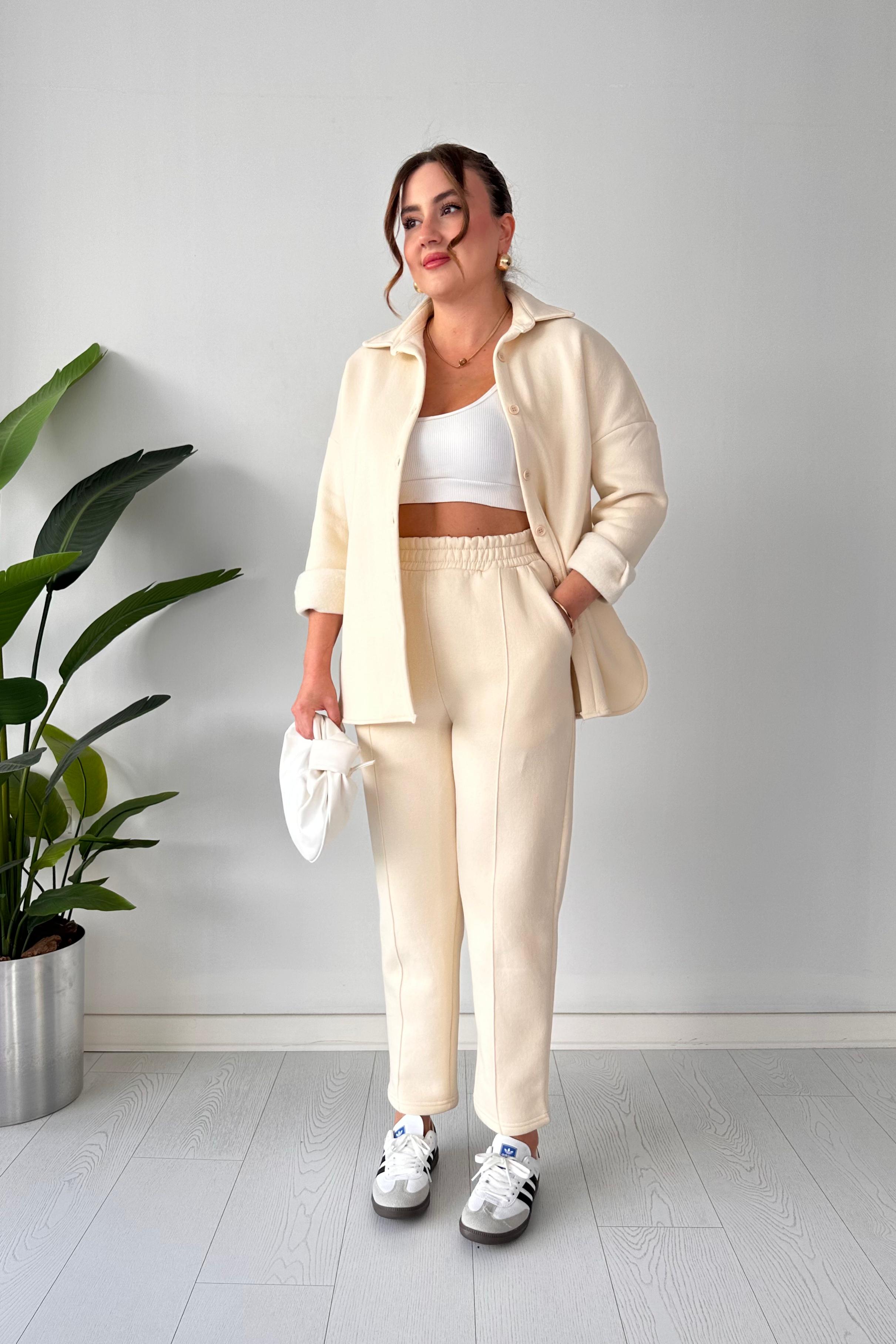 Polarlı Gömlekli İkili Takım