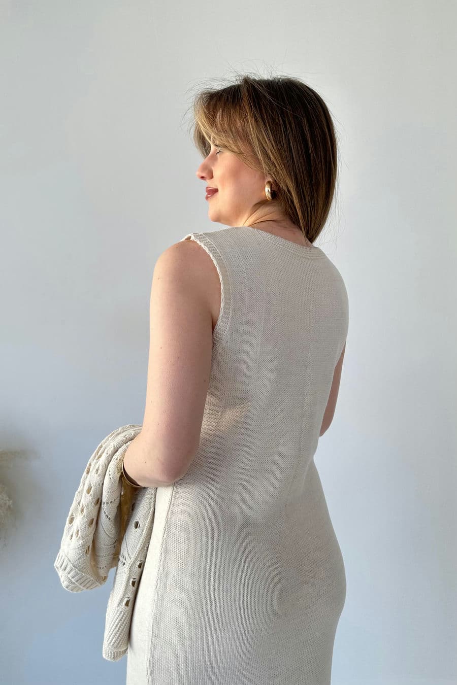 Yarasa Ajurlu Elbise Takım