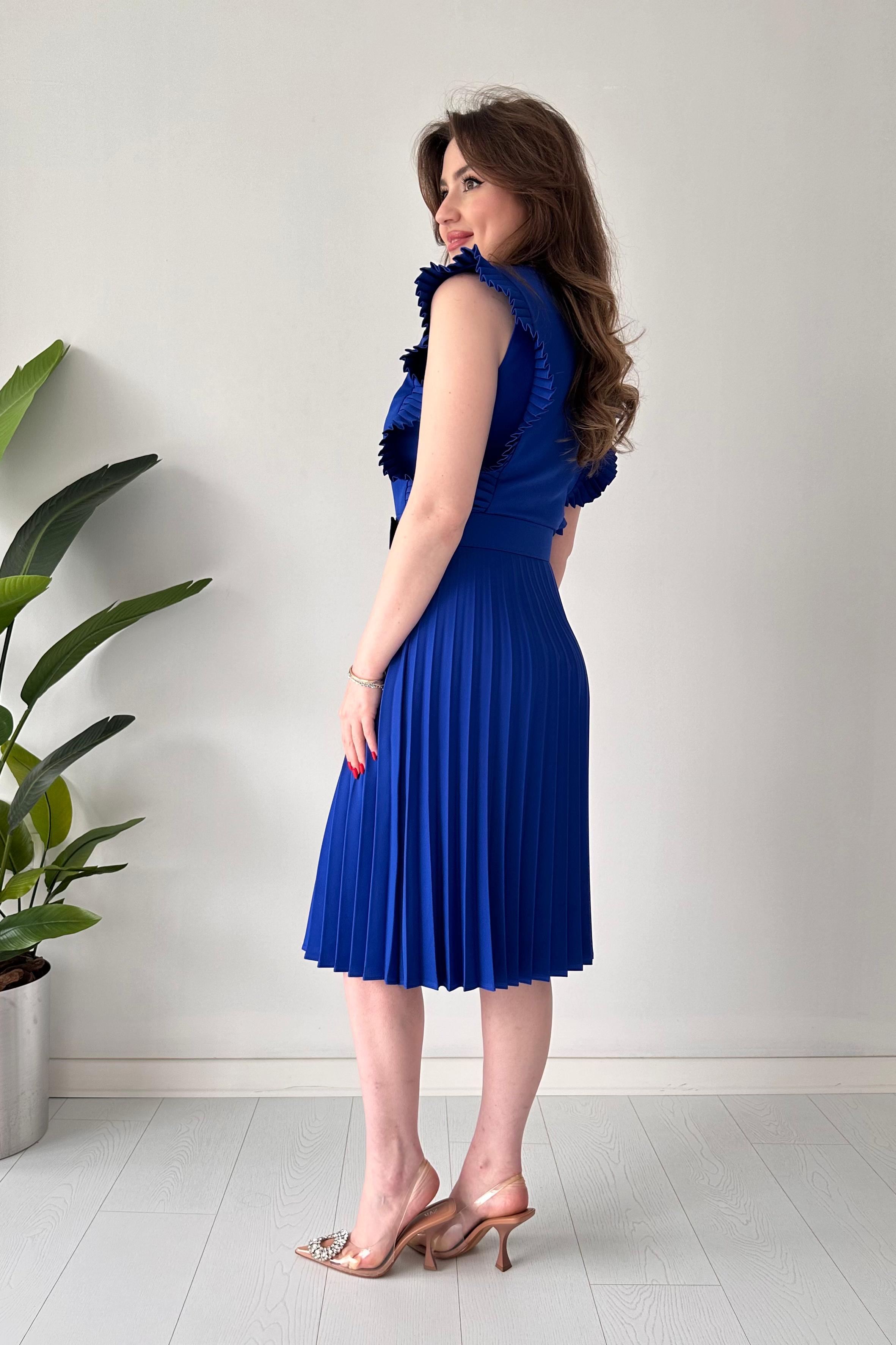 Kelebek Kemerli Elbise