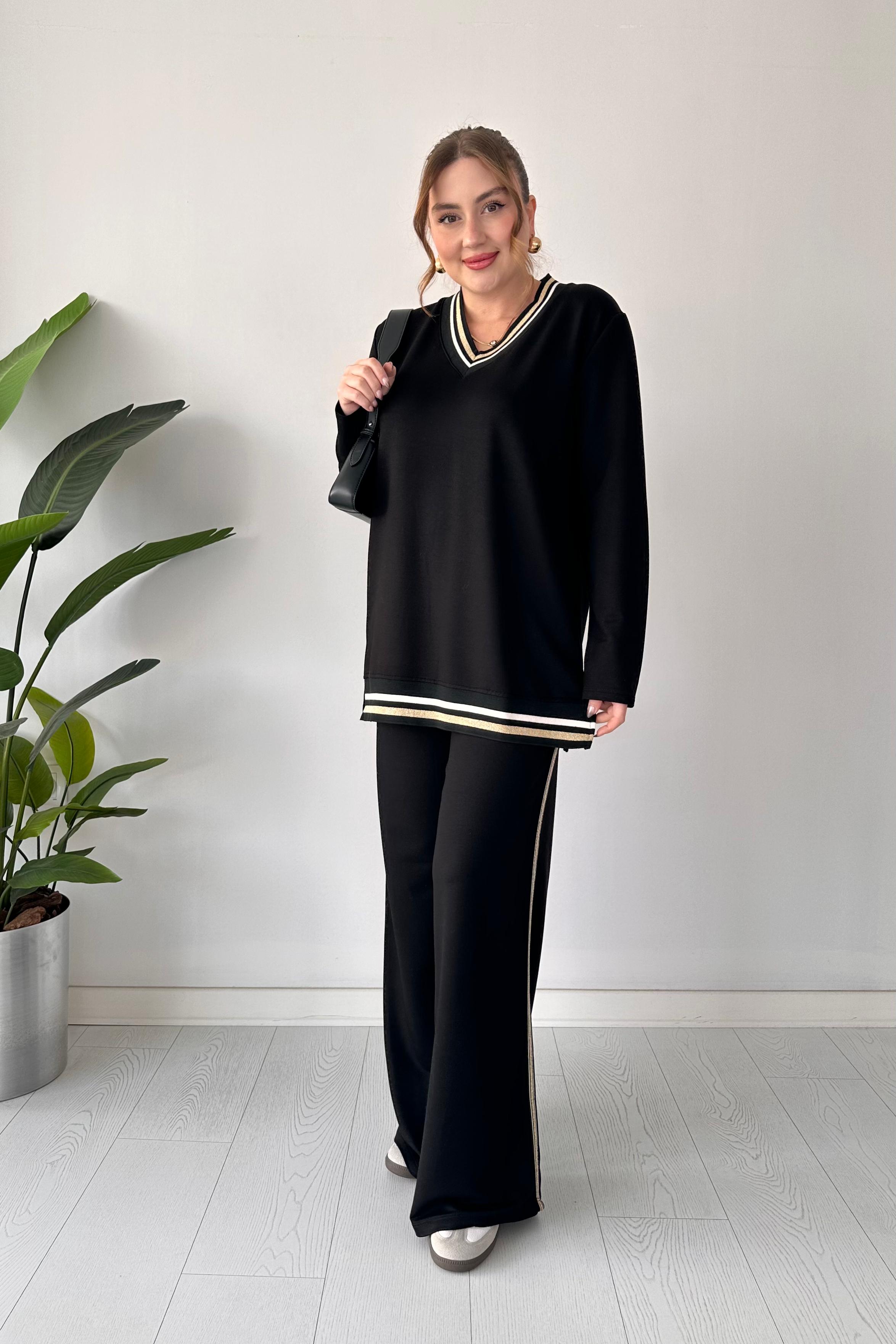 Yaka Şeritli İkili Takım