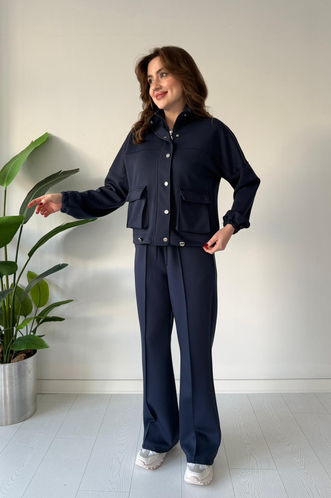 Çıtçıt Cepli İkili Takım - Lacivert